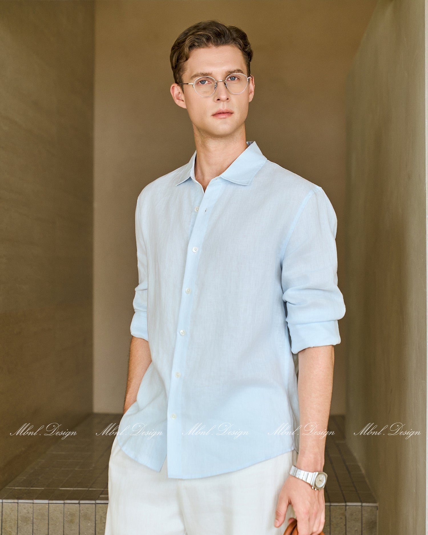 Linen Shell Button Shirt
