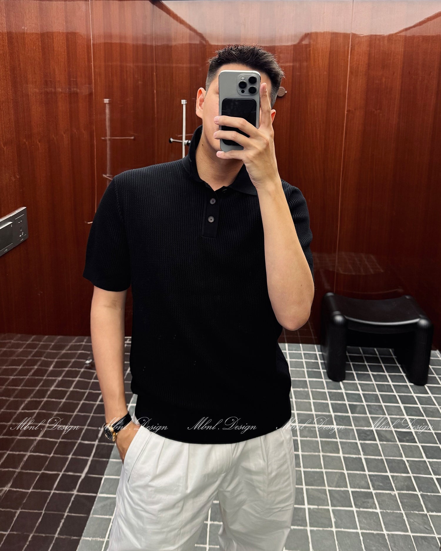 Double-Yarn Blend Polo