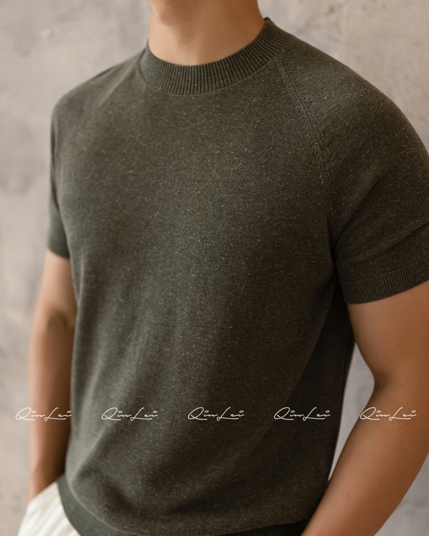 Raglan Linen T-Shirt