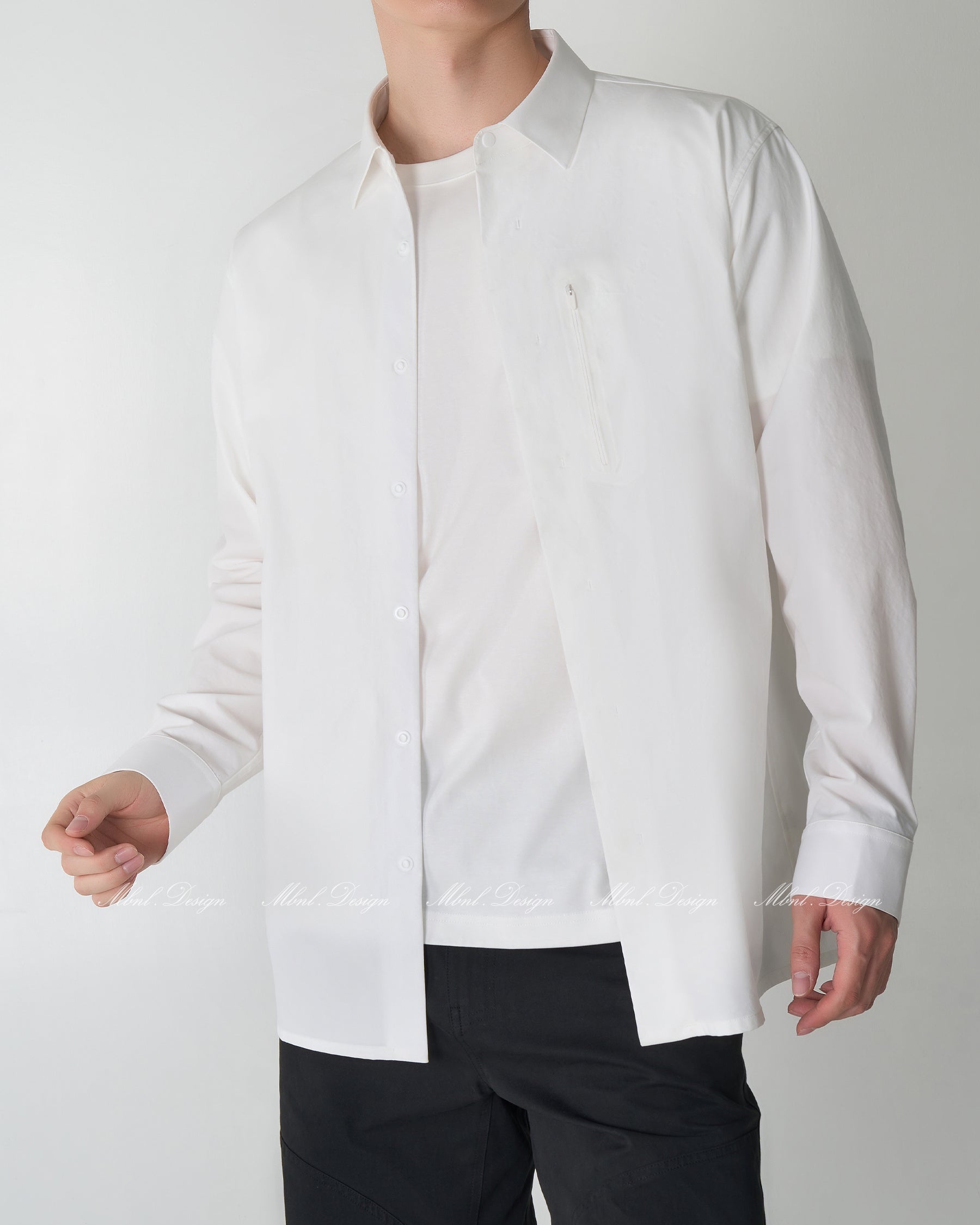 Premium Solid Shirt Jacket