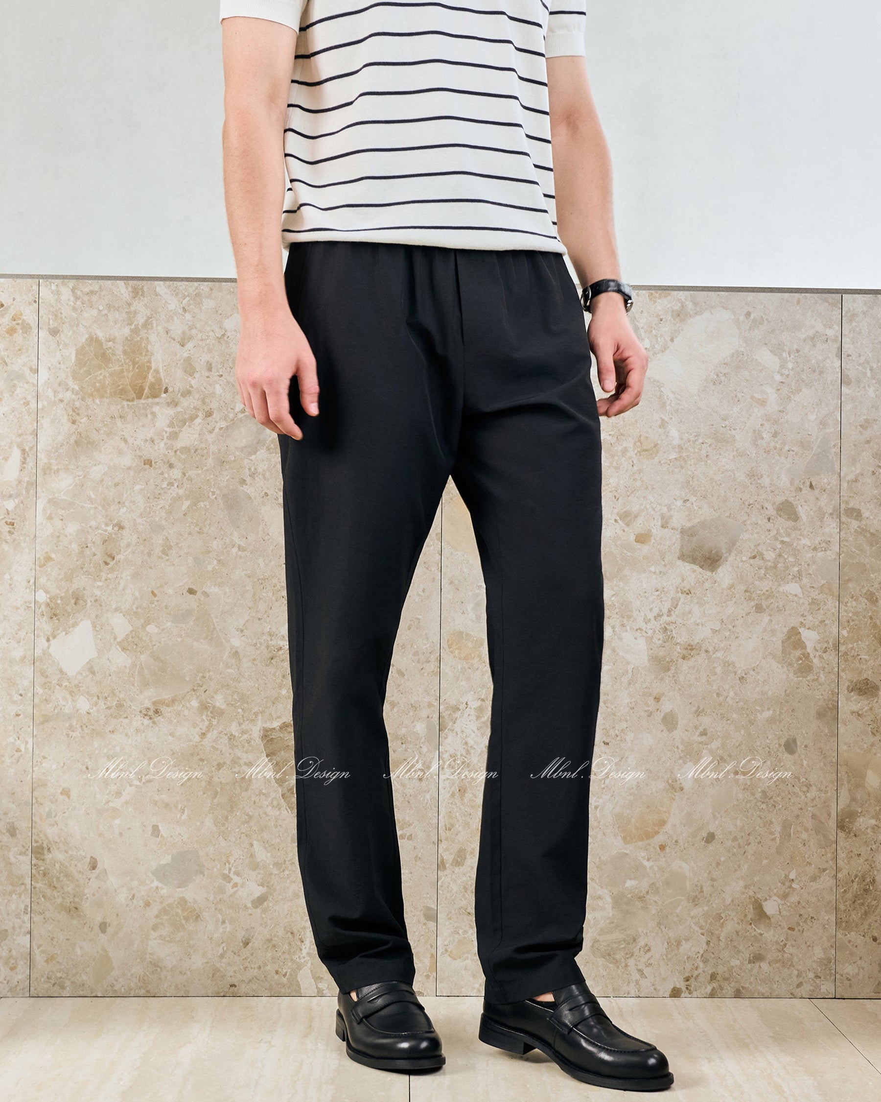 Tencel-Linen Casual Pants