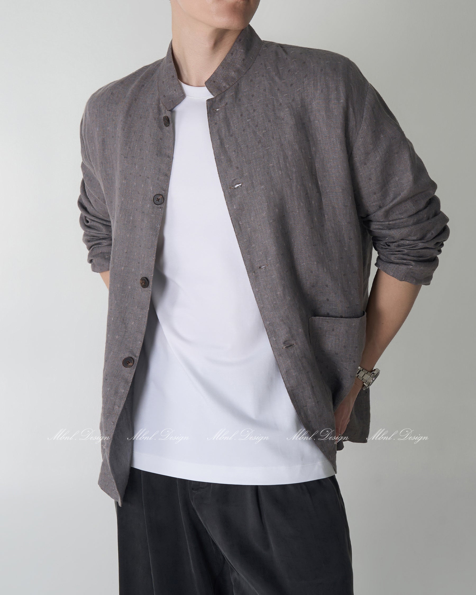 Linen Shirt Jacket