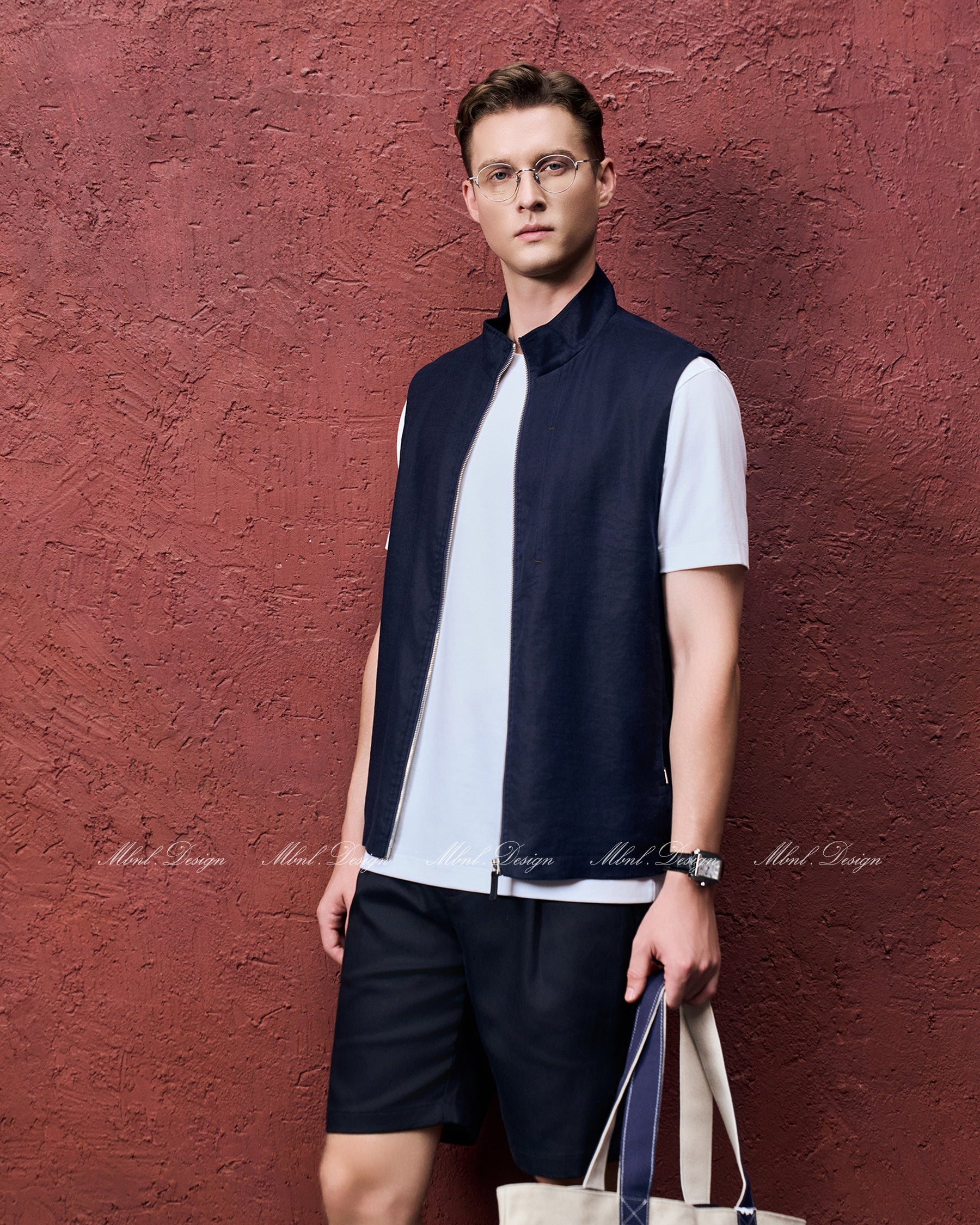 Classic Linen Vest
