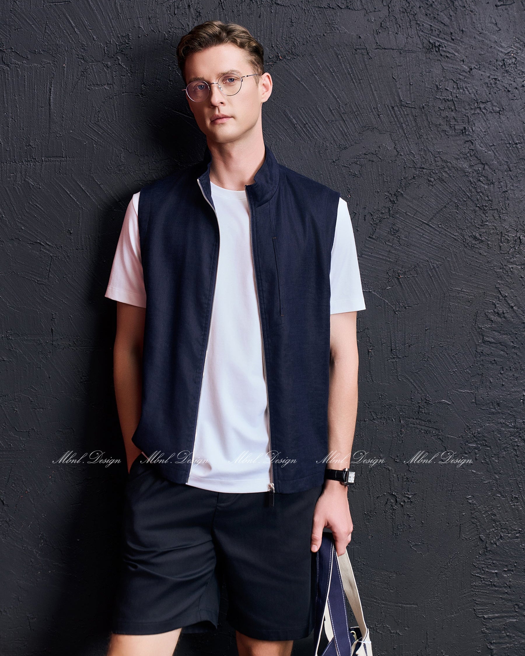 Classic Linen Vest