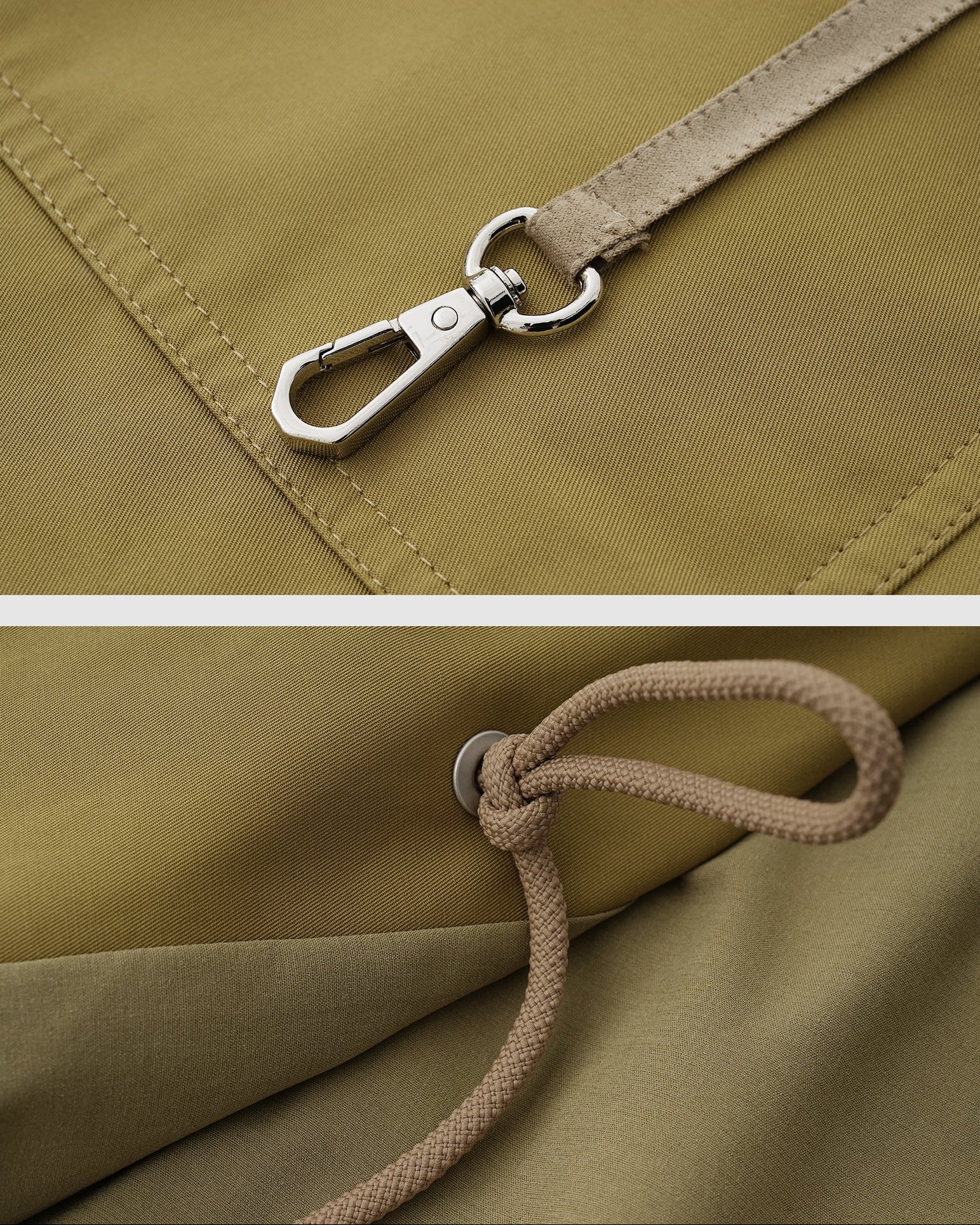 Relaxed Cotton Trench Coat