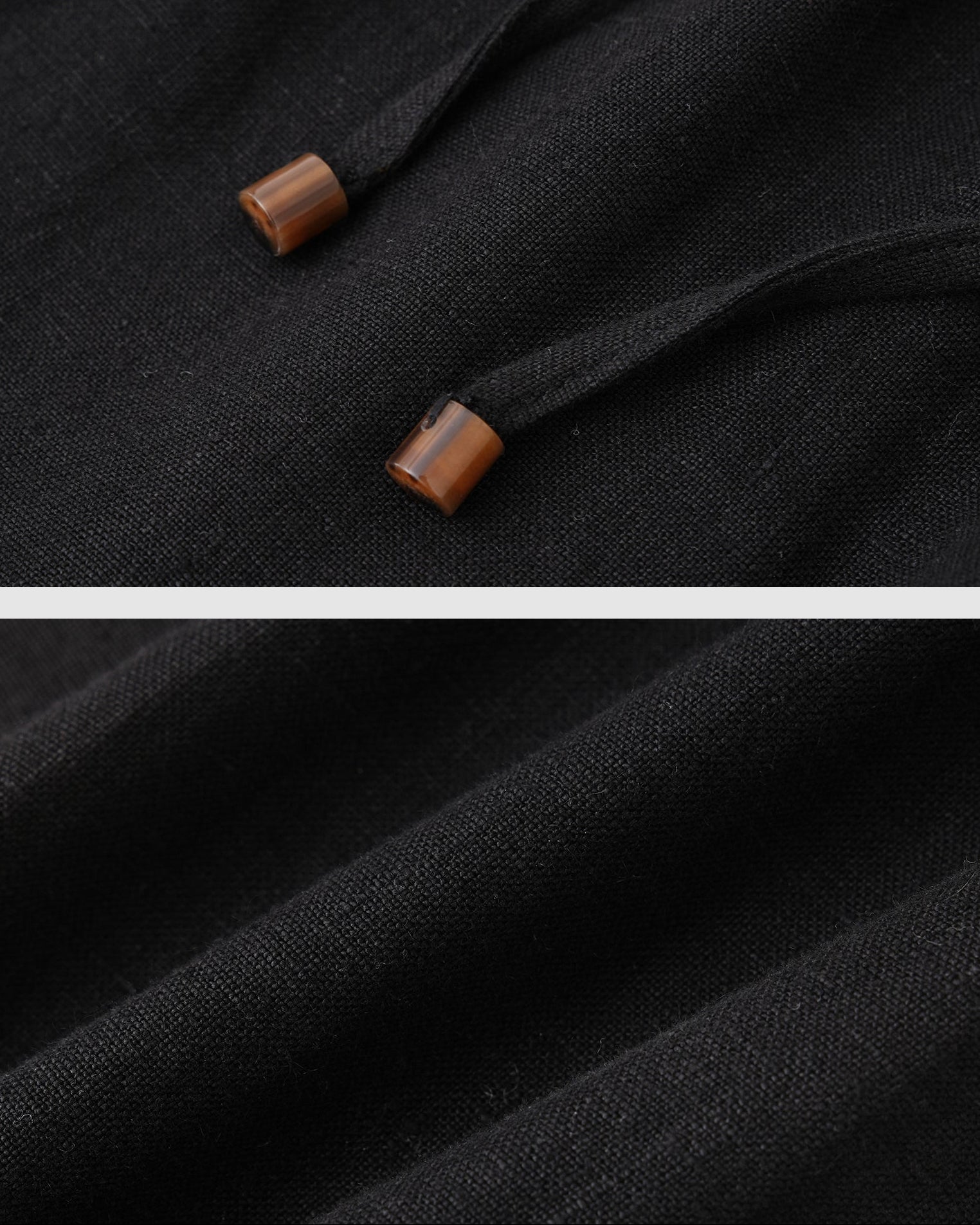 Linen Drawstring Trousers