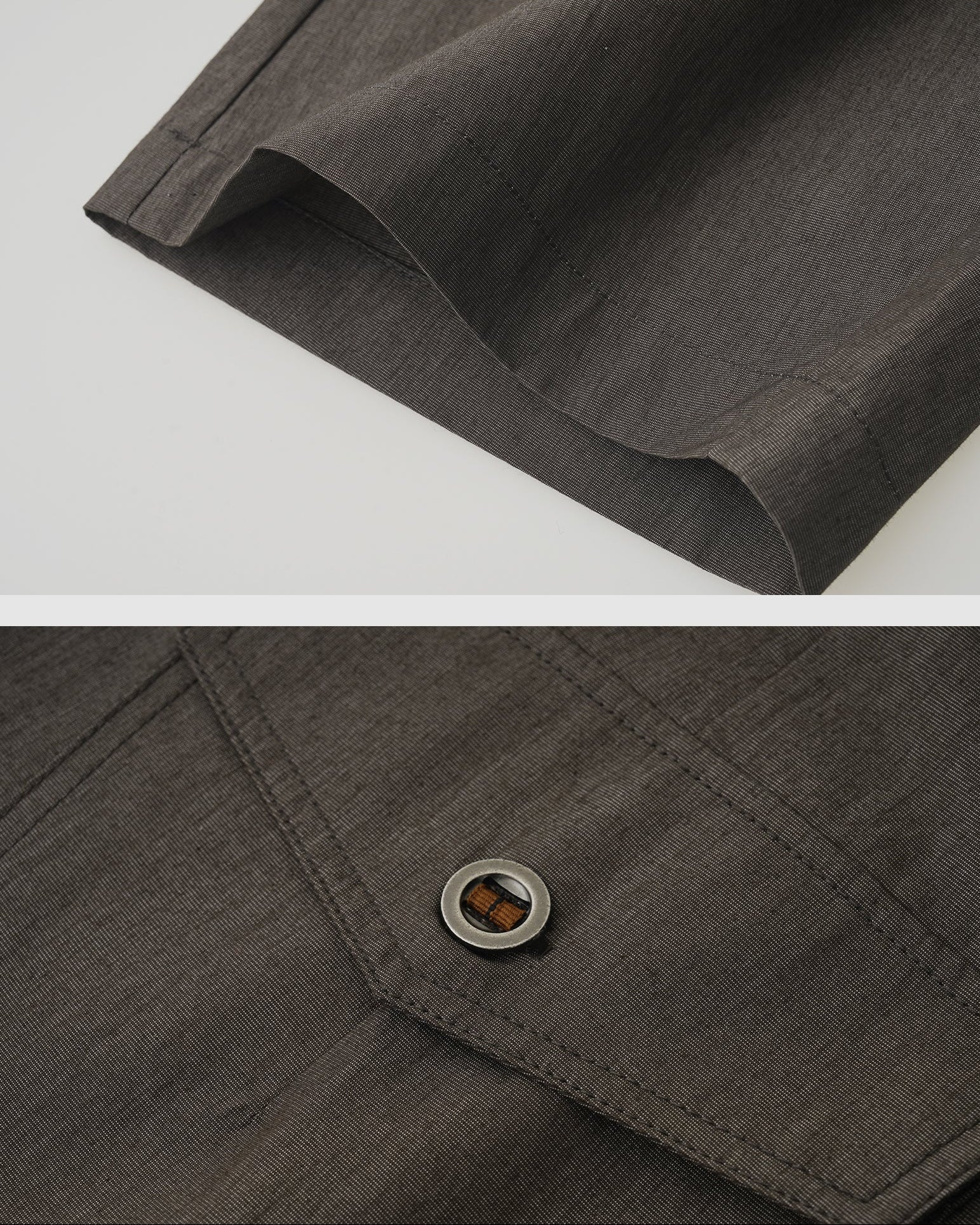 Pleated Cotton Pants