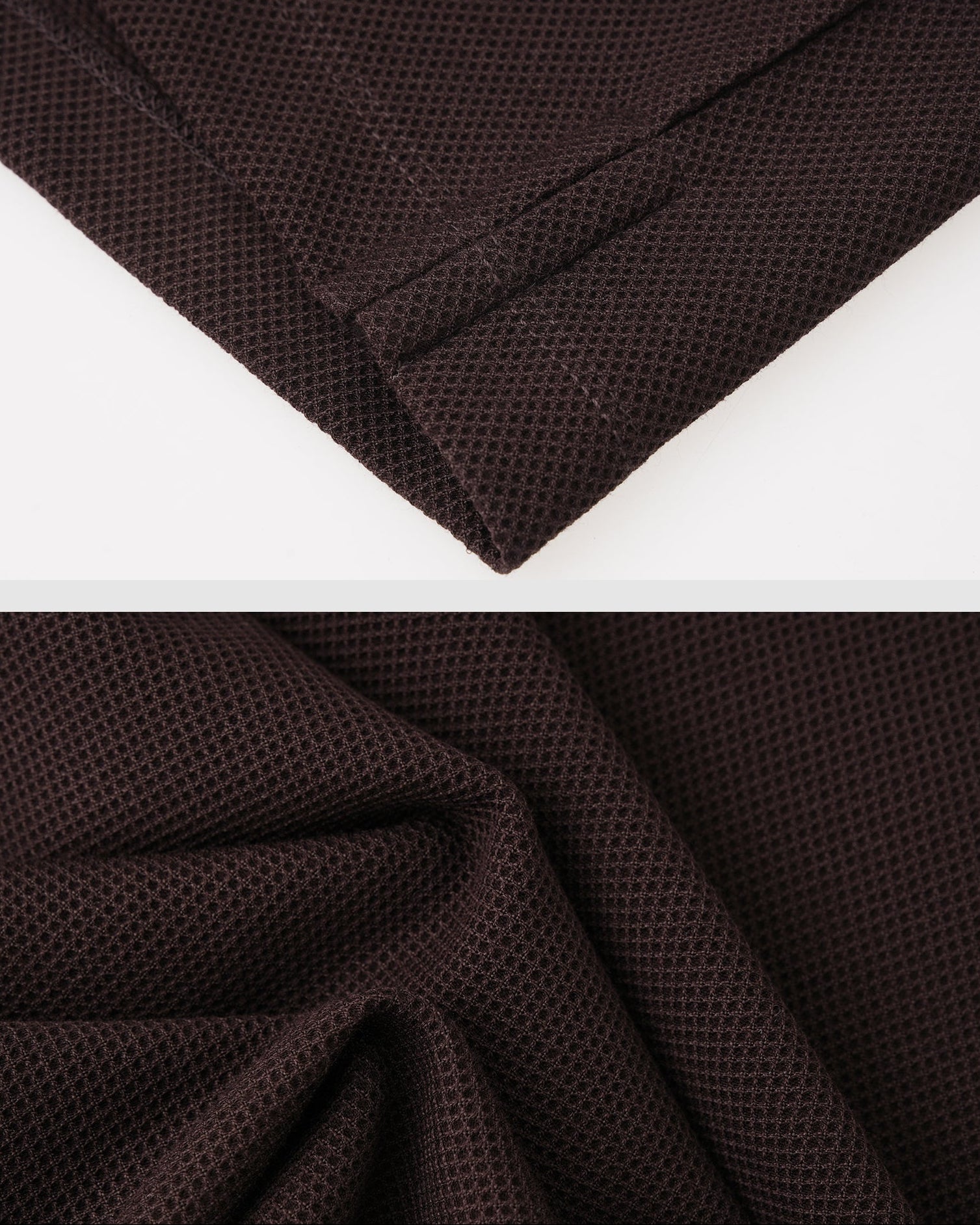 Slit Hem Cotton Polo