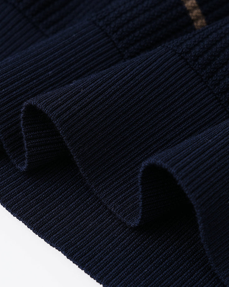 Silk Cotton Knit T-Shirt