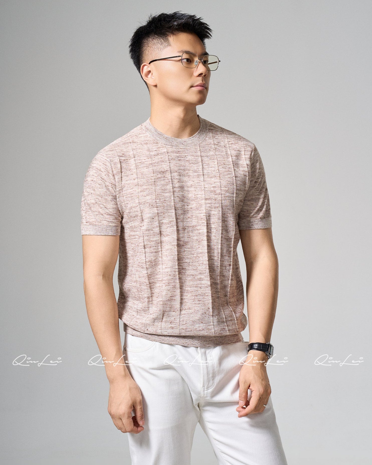 Striped Linen T-Shirt