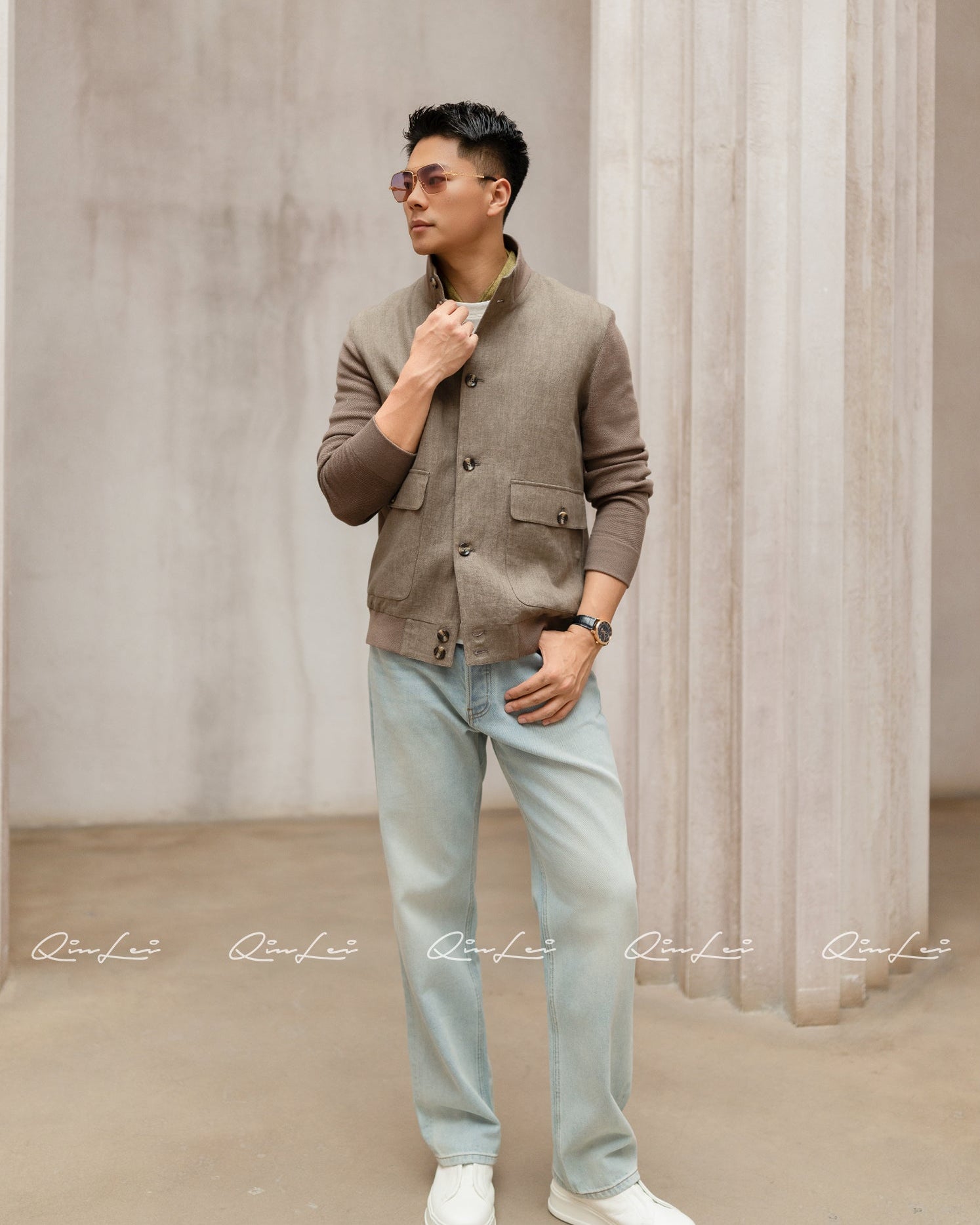 High-Density Linen Jacket