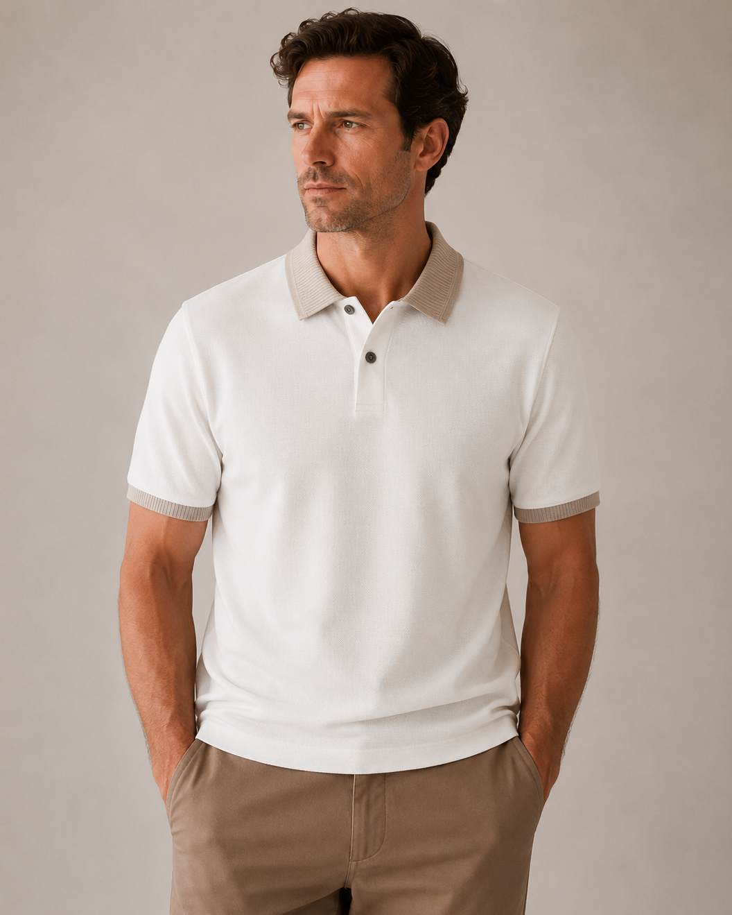 Modal Knit Polo