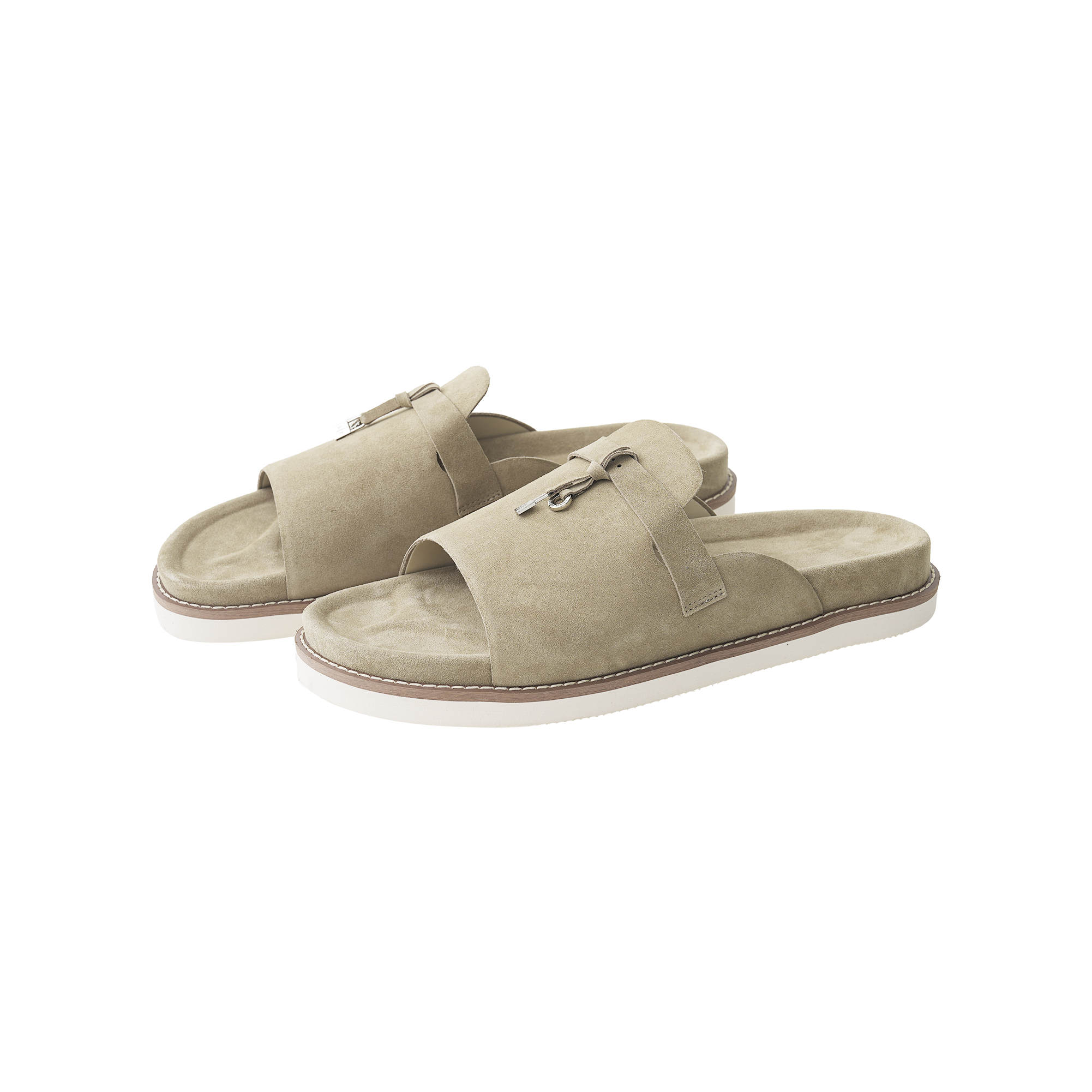 Cowhide Breathable Comfortable Slides