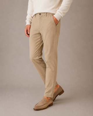 Twill Cotton Pants