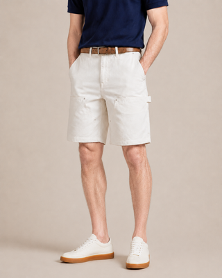 Cotton Denim Shorts