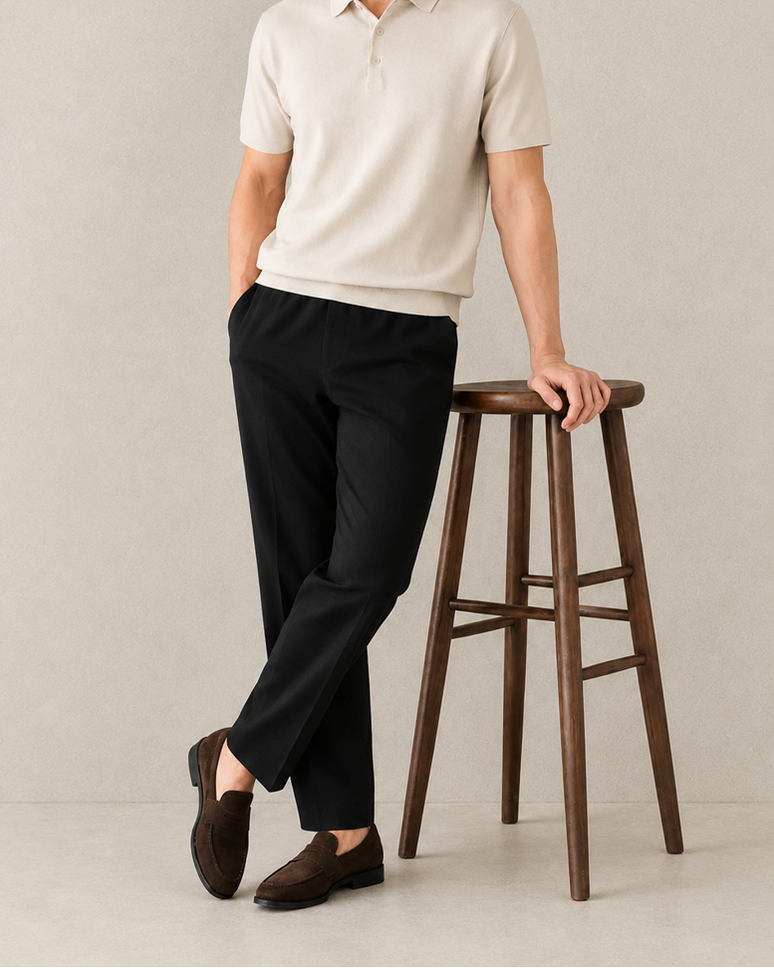Linen Drawstring Pants