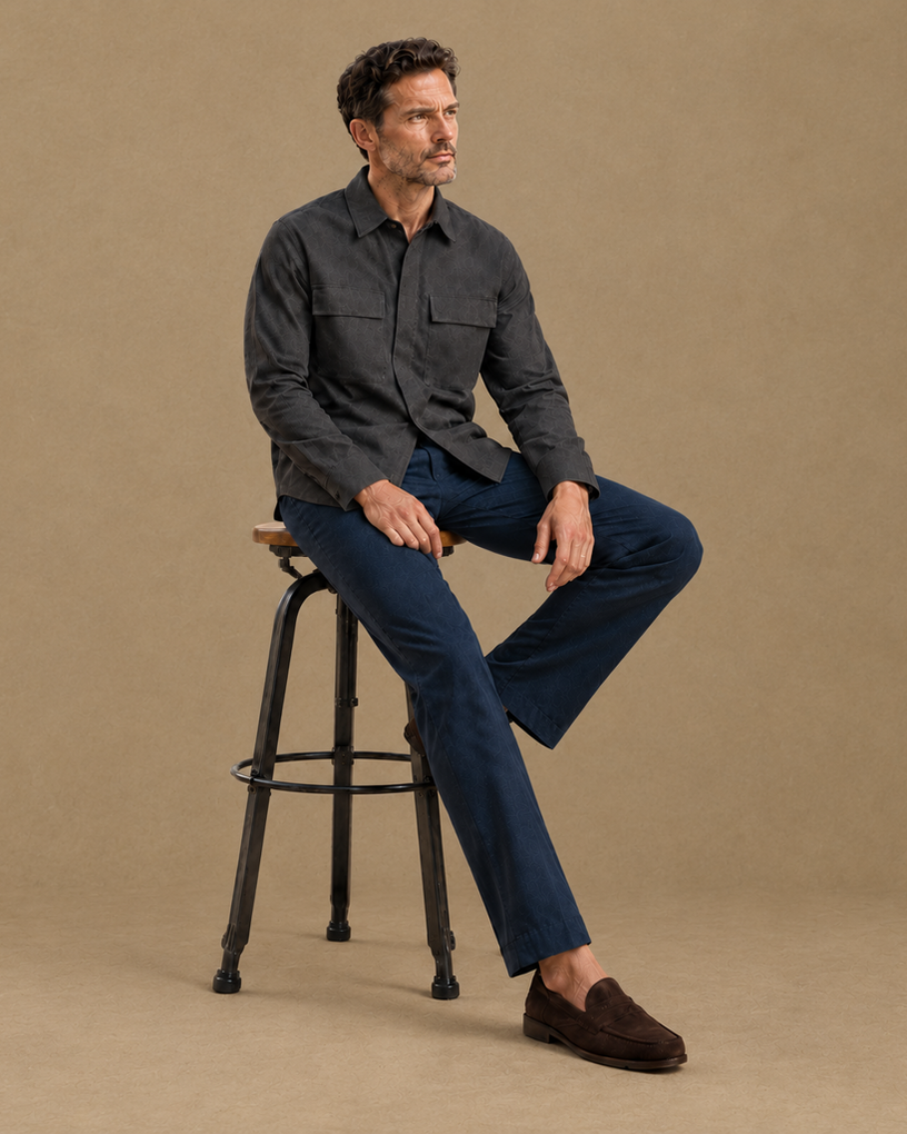 Linen Utility Shirt