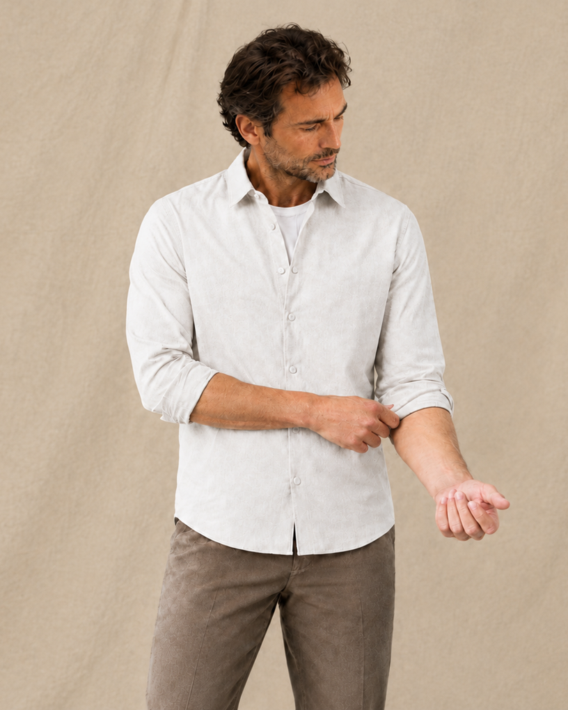 Cotton Shirt Jacket