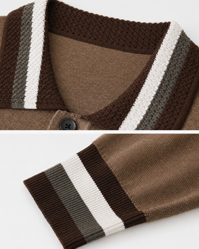 16-Stitch Pre-Knitted Fleece Sweater