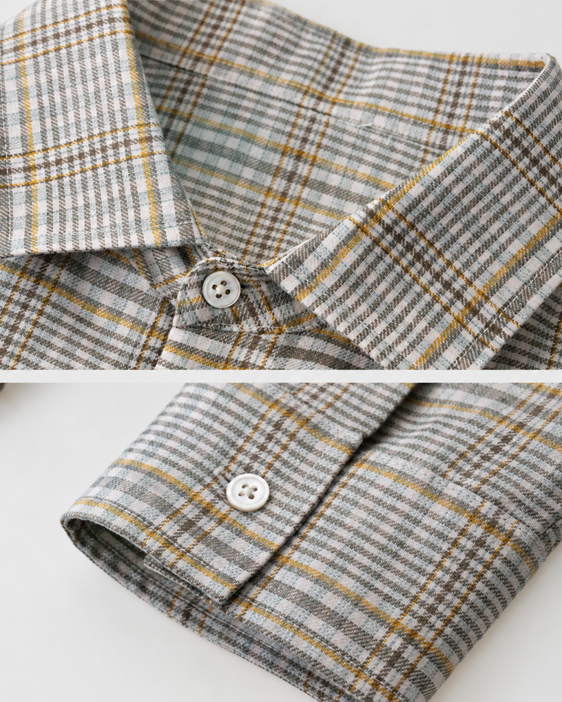 100% Linen, Soft and Supple Shirt