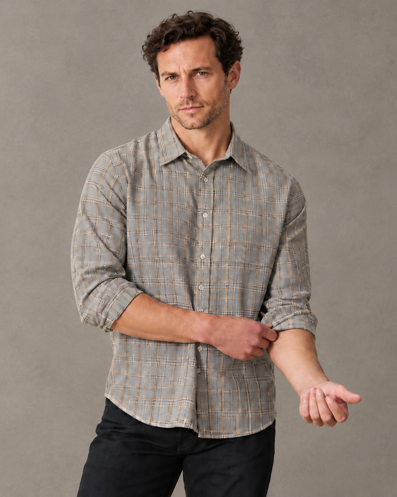 100% Linen, Soft and Supple Shirt