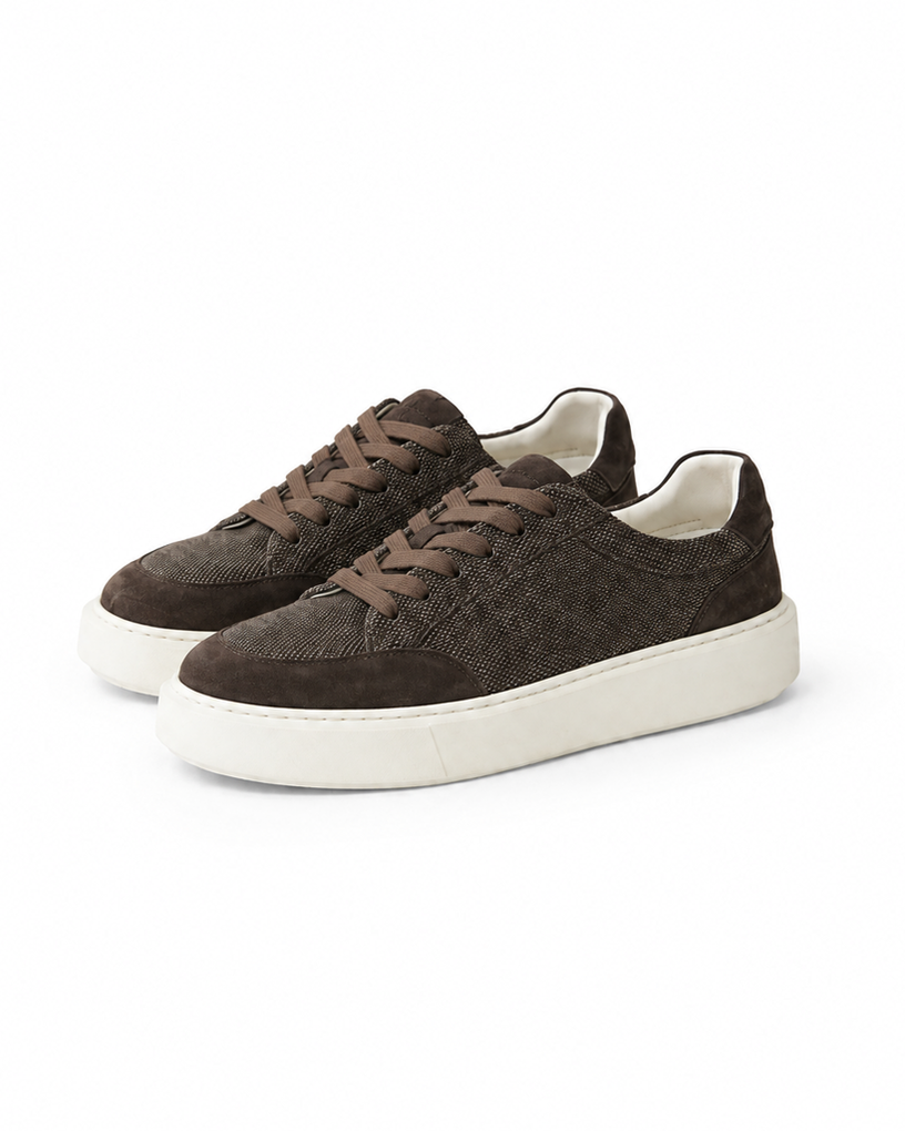 Cow Suede Sneakers – Soft-Touch Finish