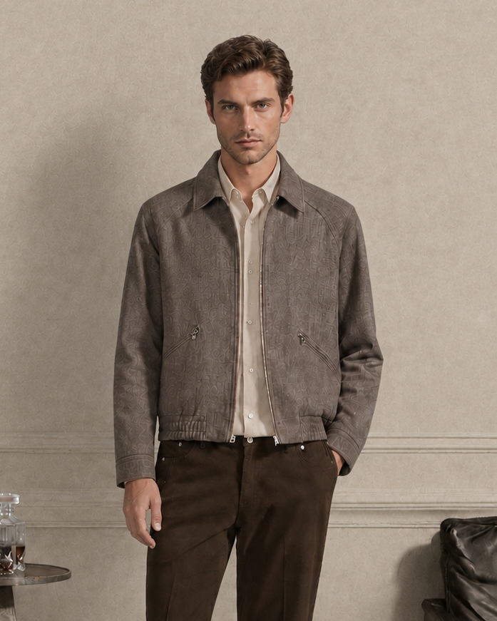 100% Linen Jacket – Naturally Textured, Breathable Design