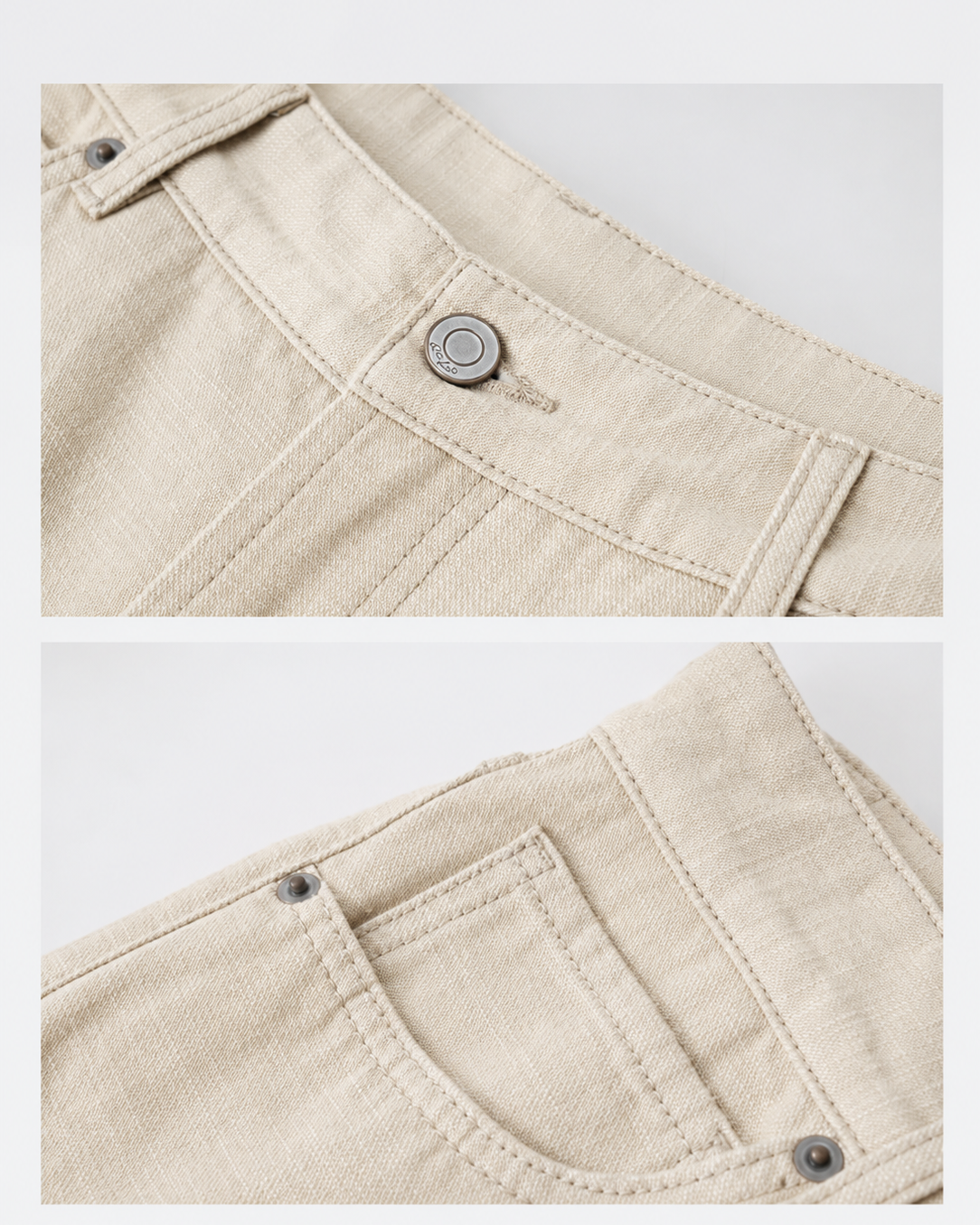 Cotton Washed Denim Jeans – Soft