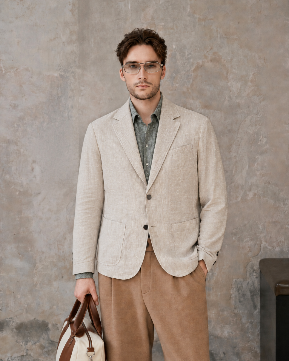 Linen Suit Jacket