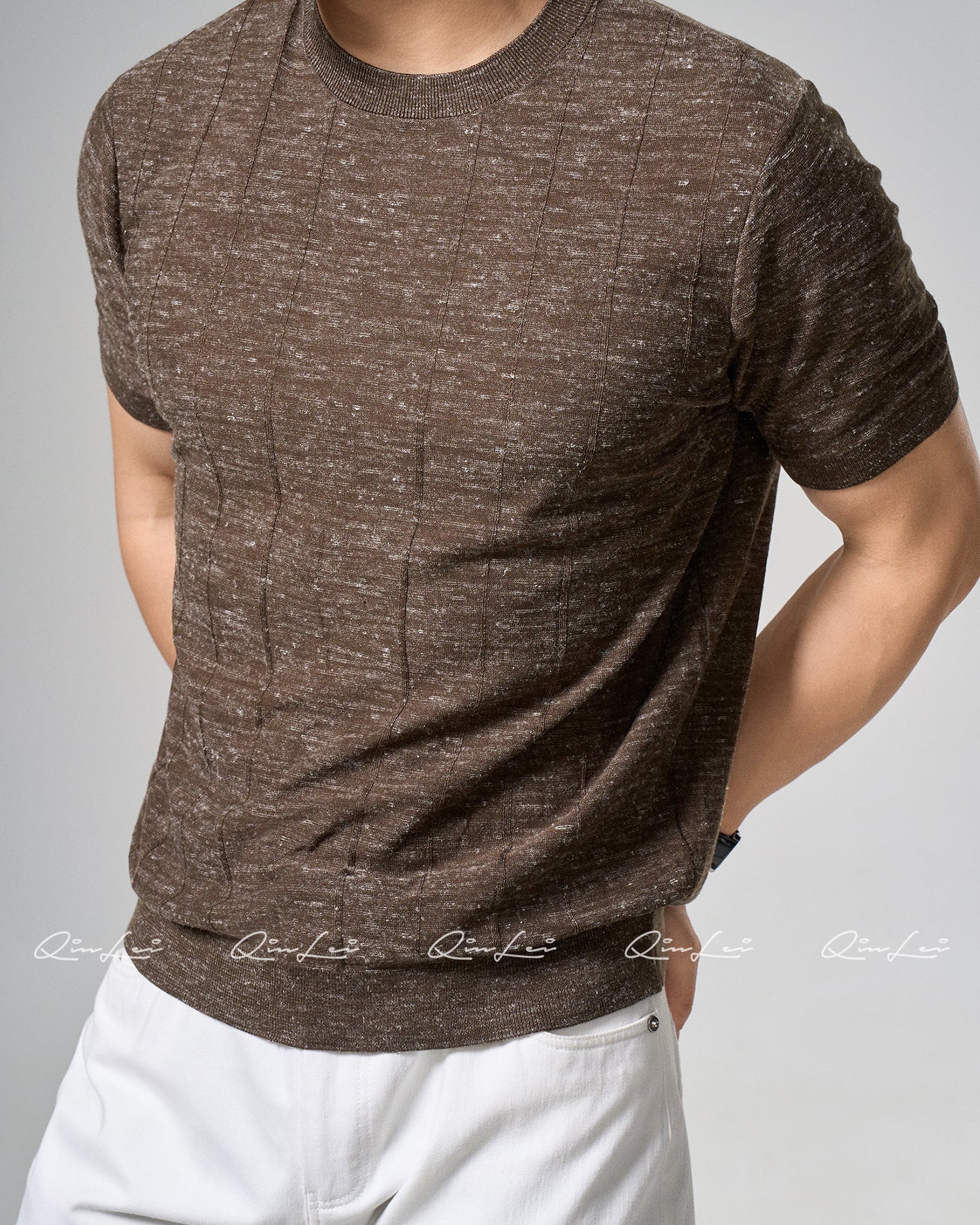 Striped Linen T-Shirt