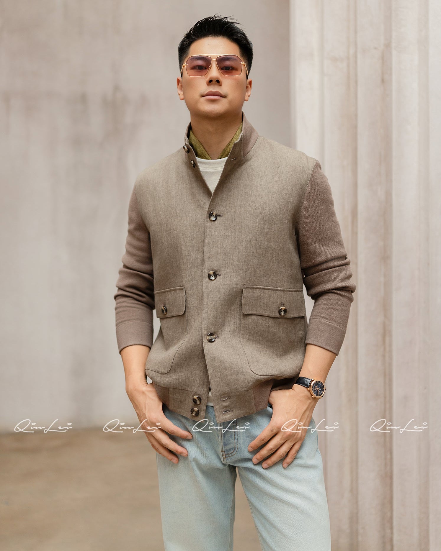 High-Density Linen Jacket