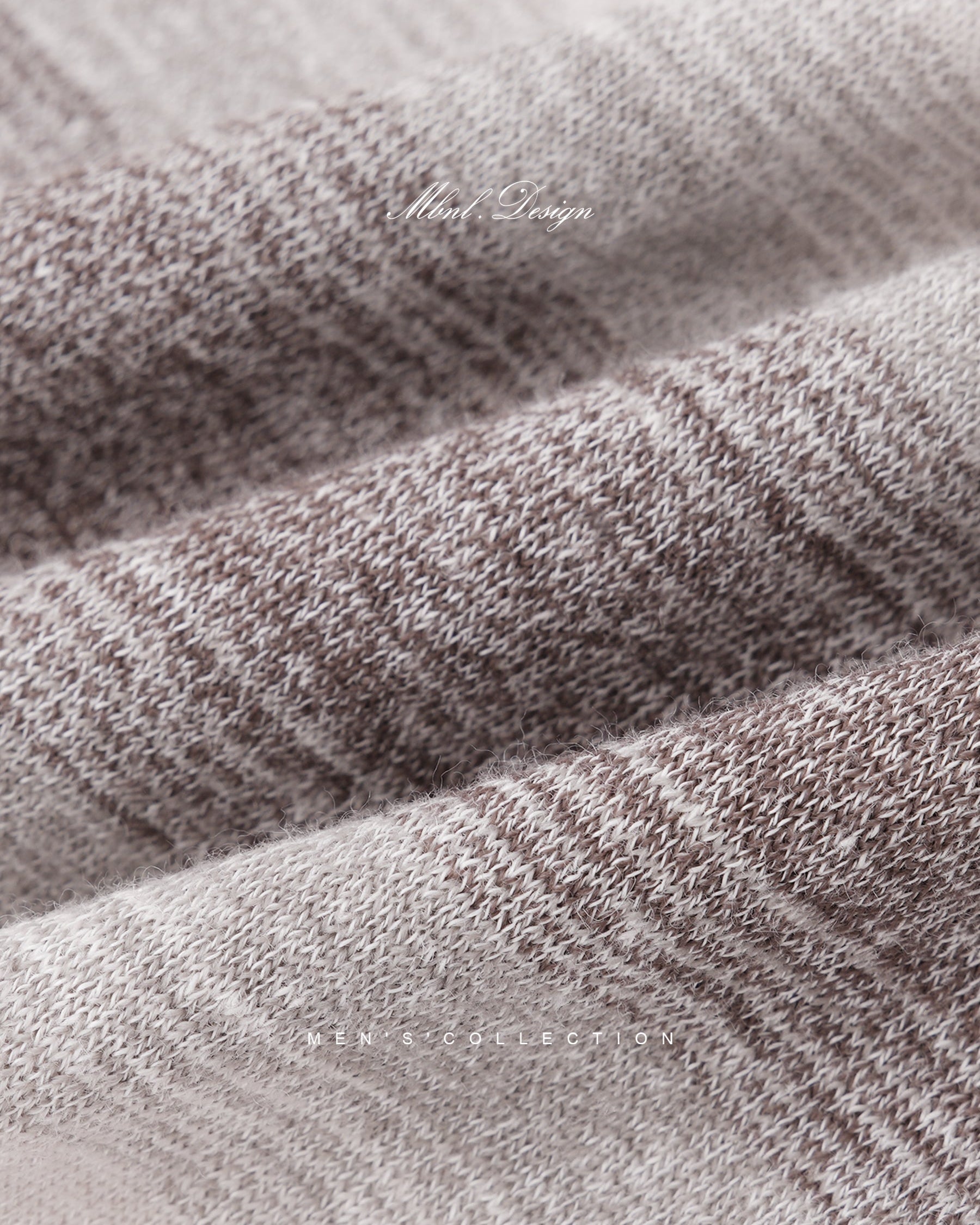 Textured Wool Linen T-Shirt