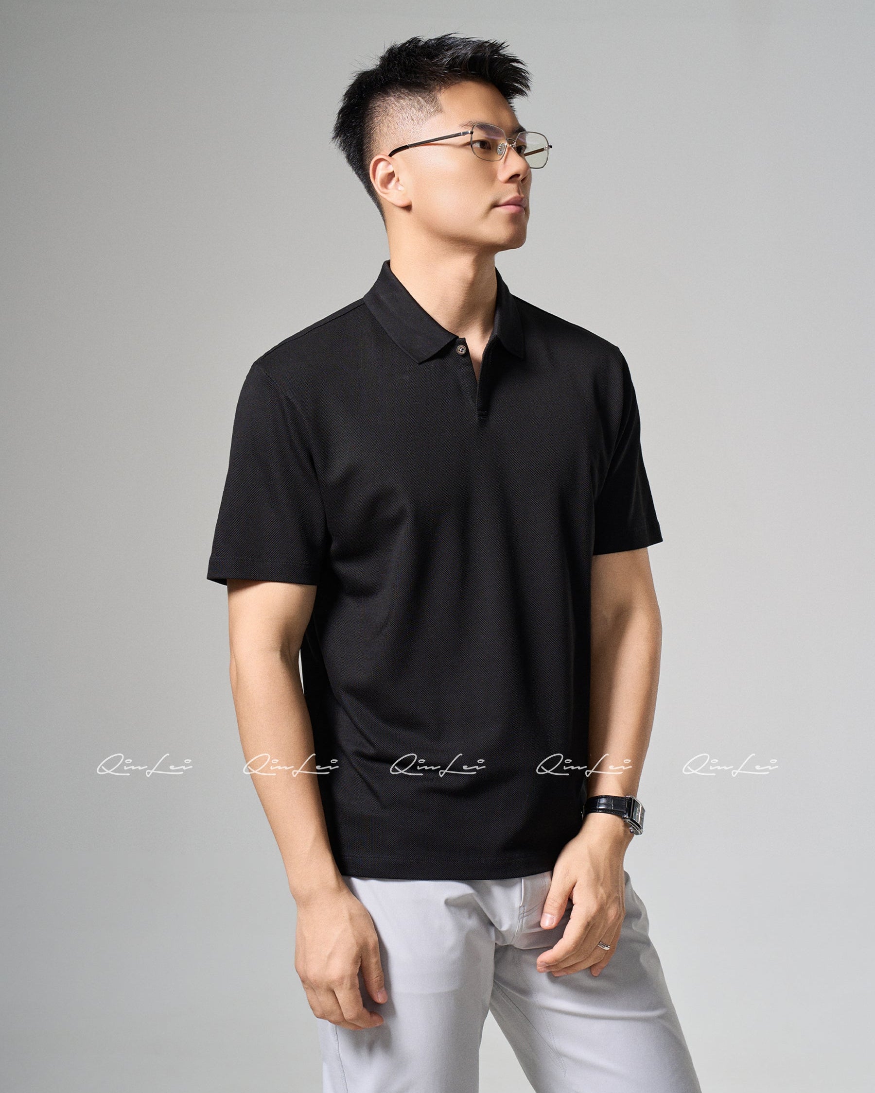 Minimal Cotton Polo