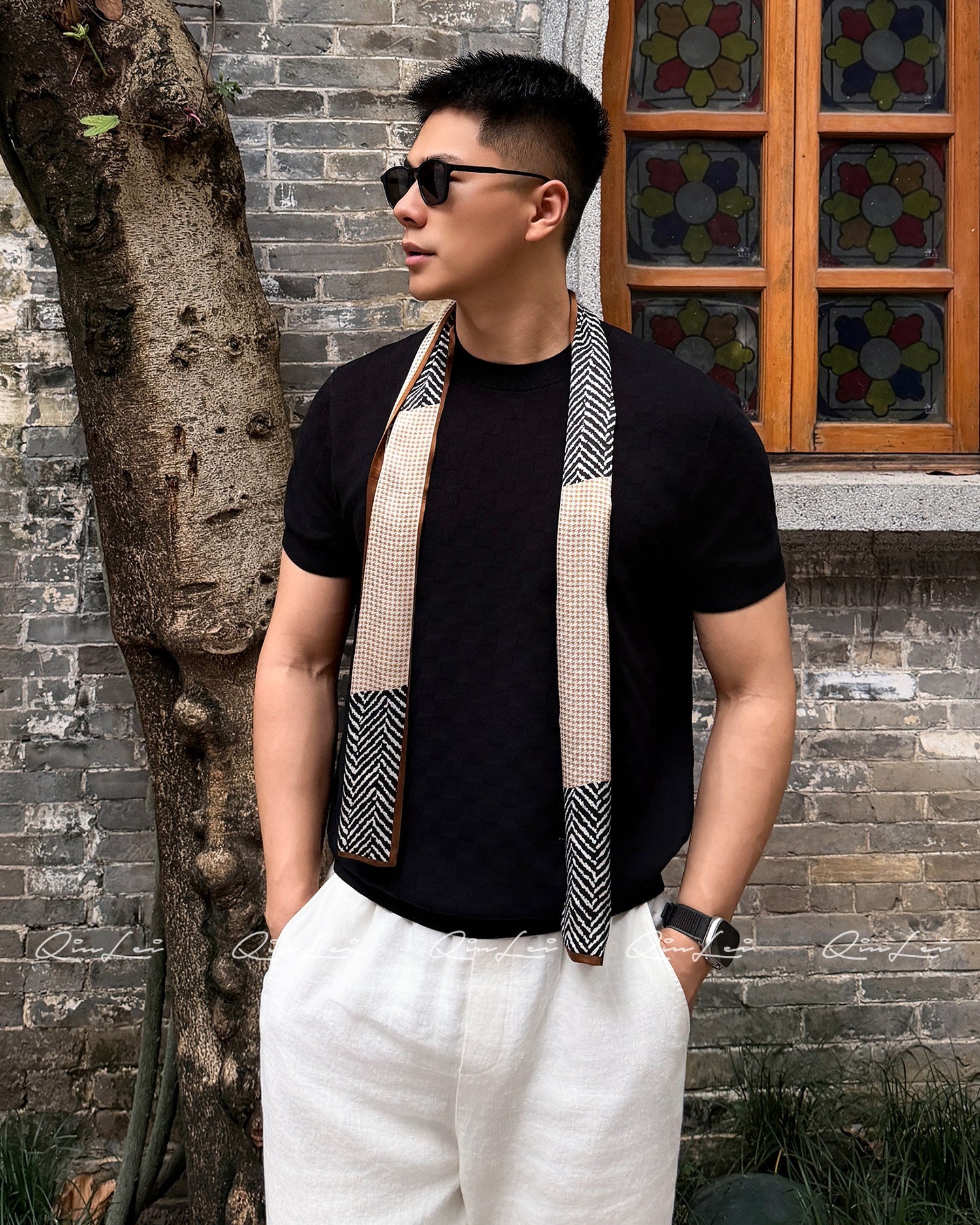 Double Knit Cotton T-Shirt