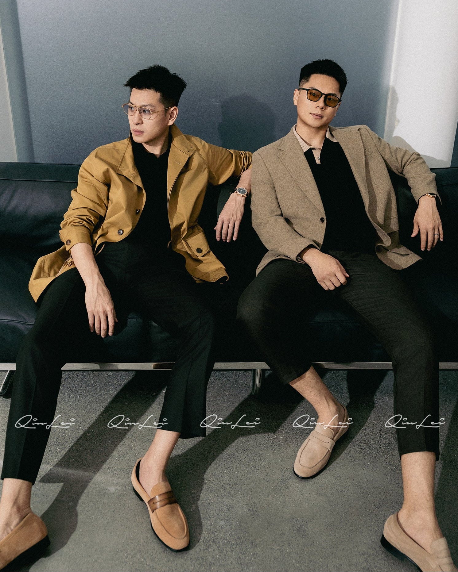 Relaxed Cotton Trench Coat