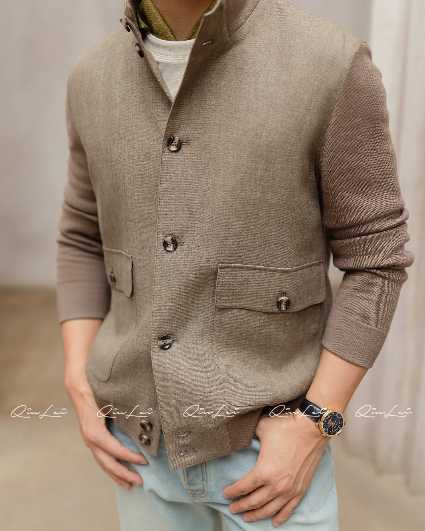 High-Density Linen Jacket