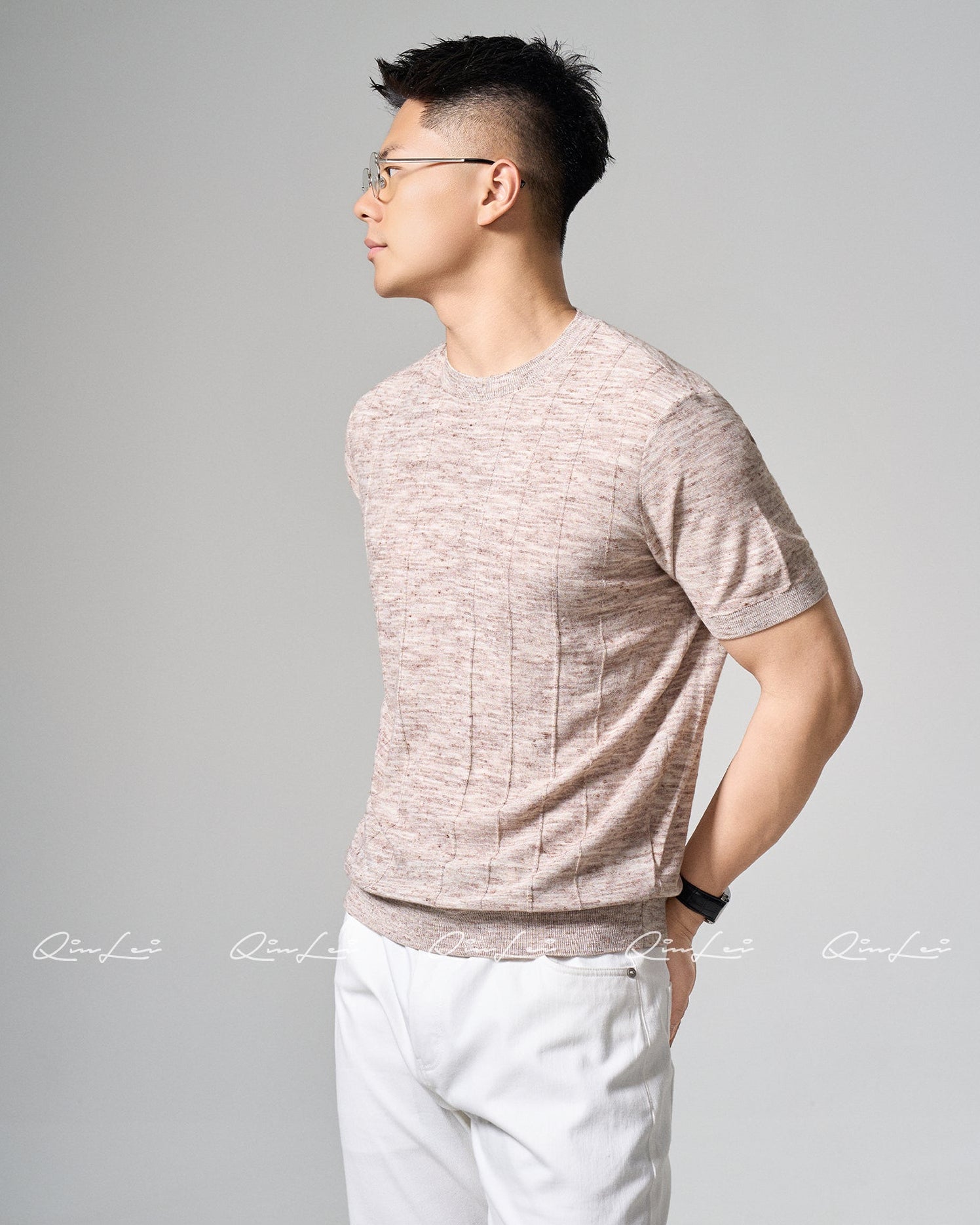 Striped Linen T-Shirt
