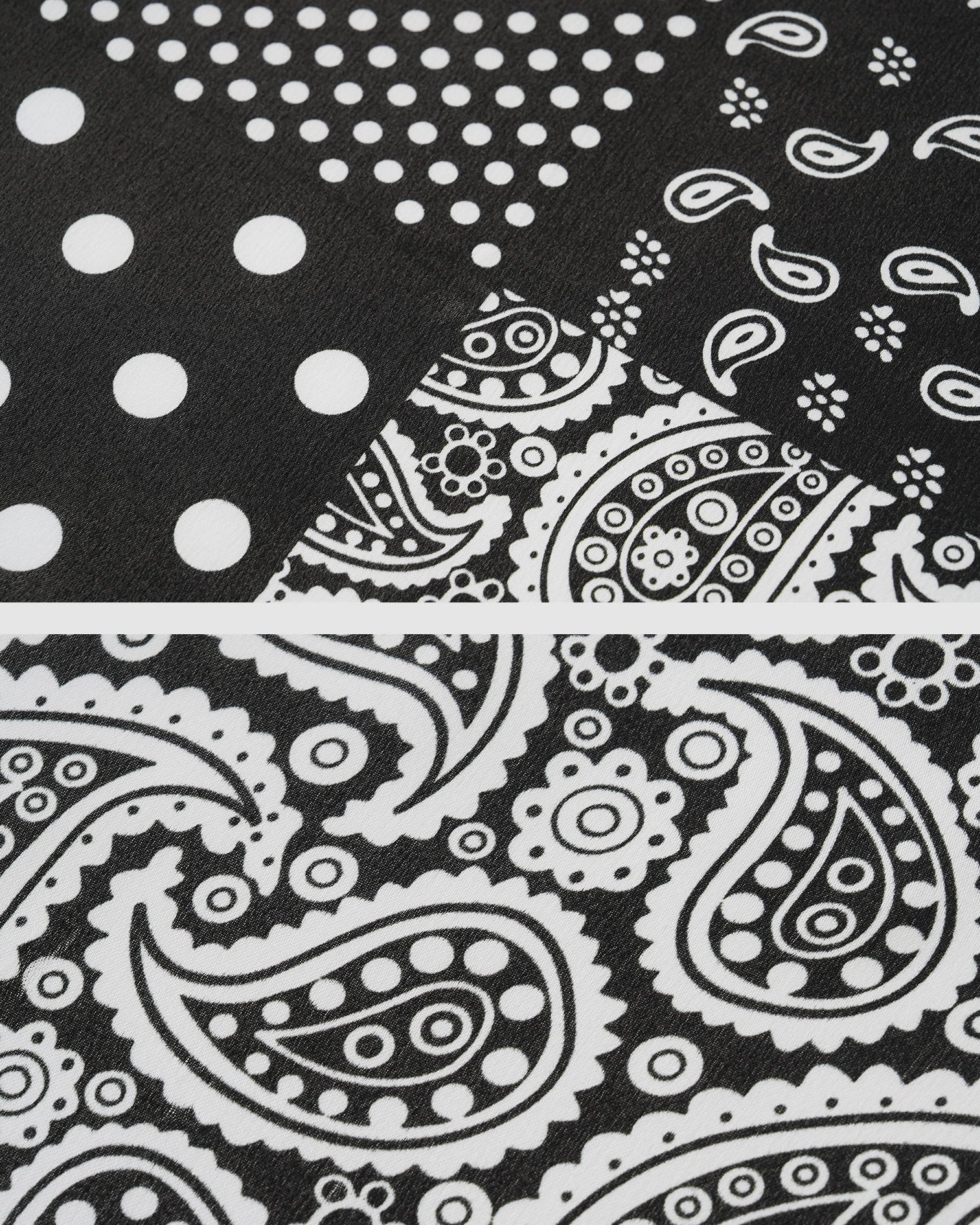 Four-Grid Silk Scarf