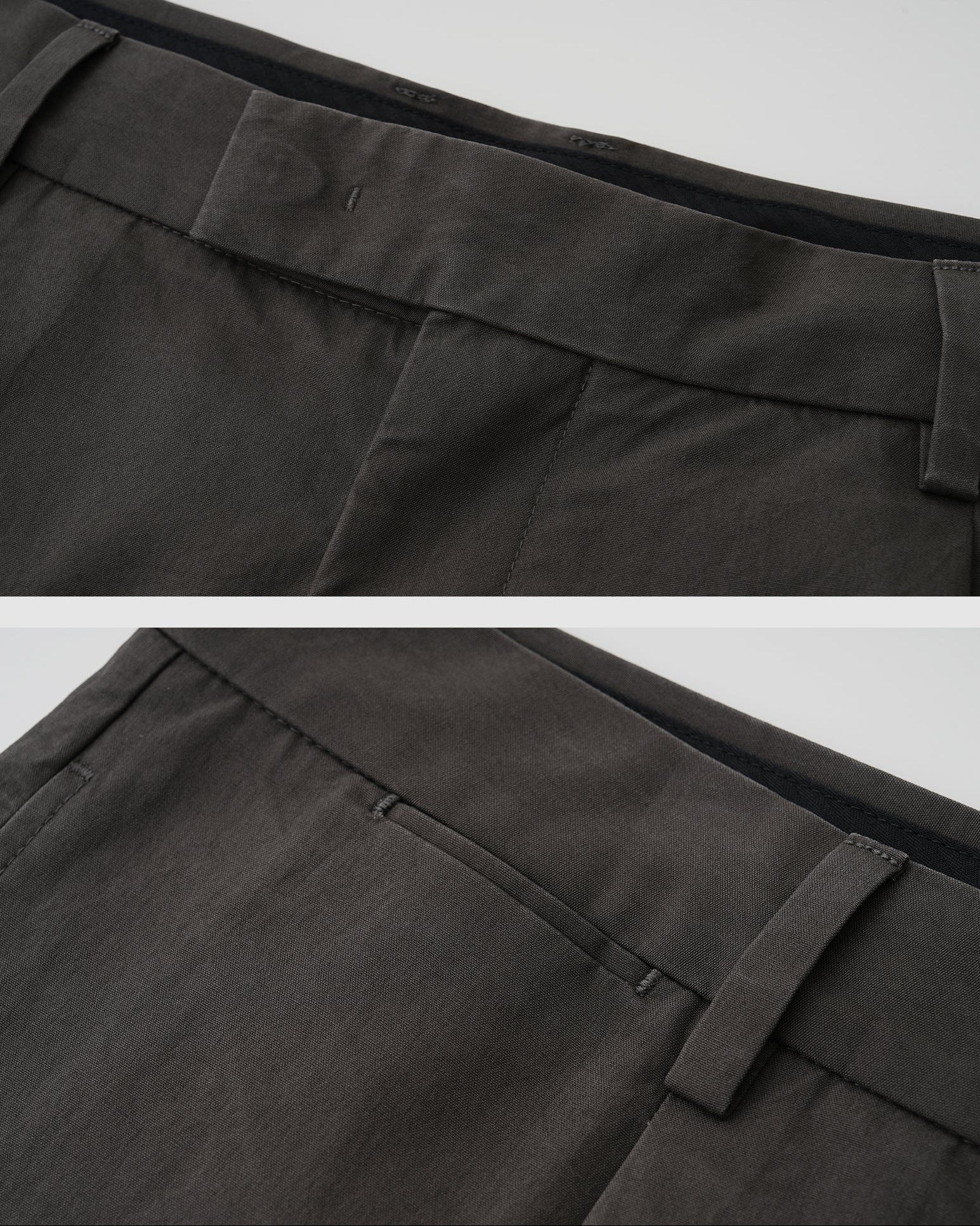 Structured Cotton Pants