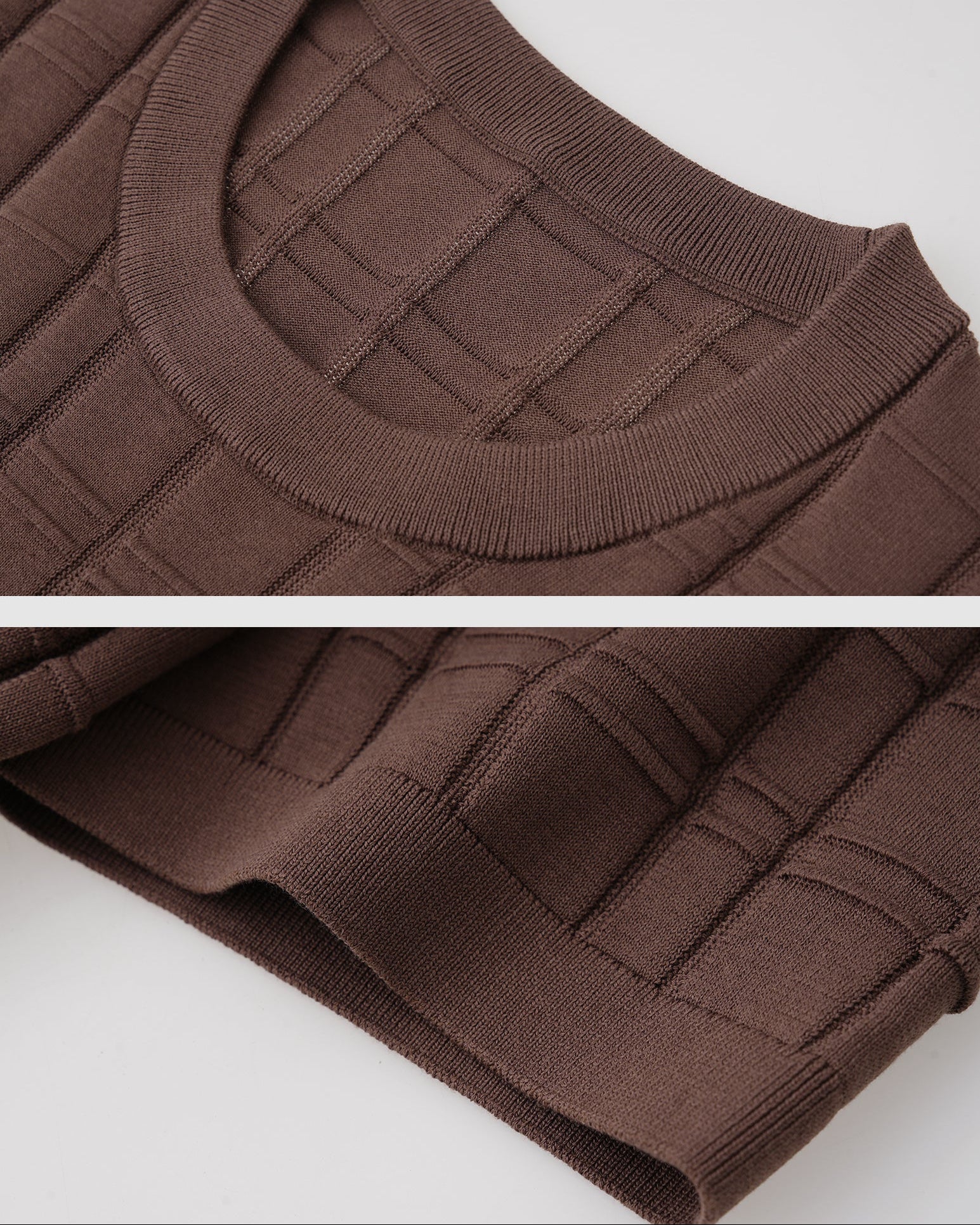 Jacquard Cotton T-Shirt