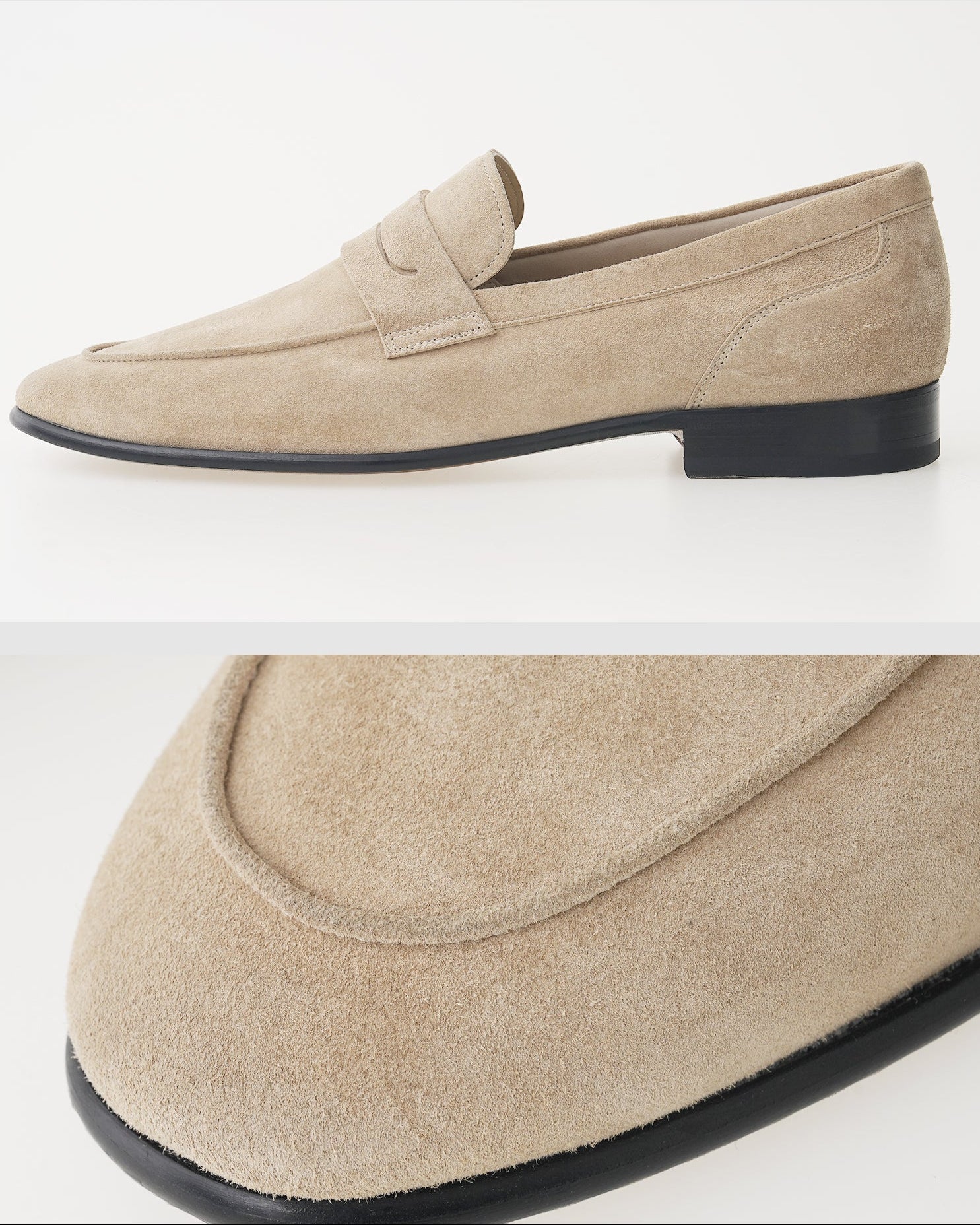 Suede Leather Loafers