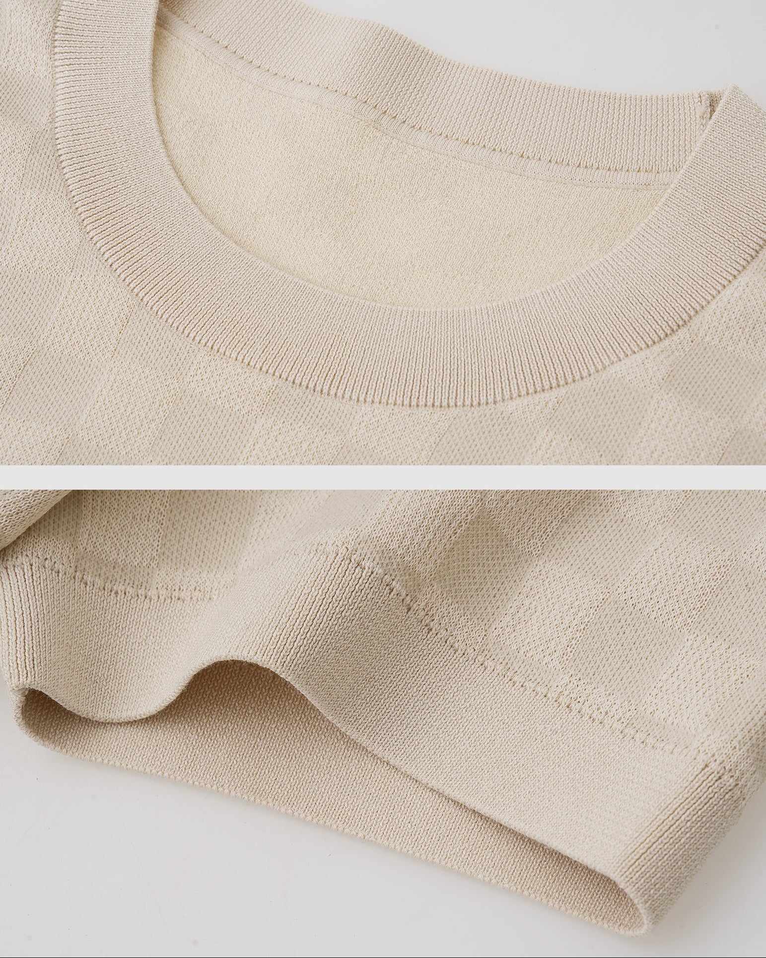 Double Knit Cotton T-Shirt