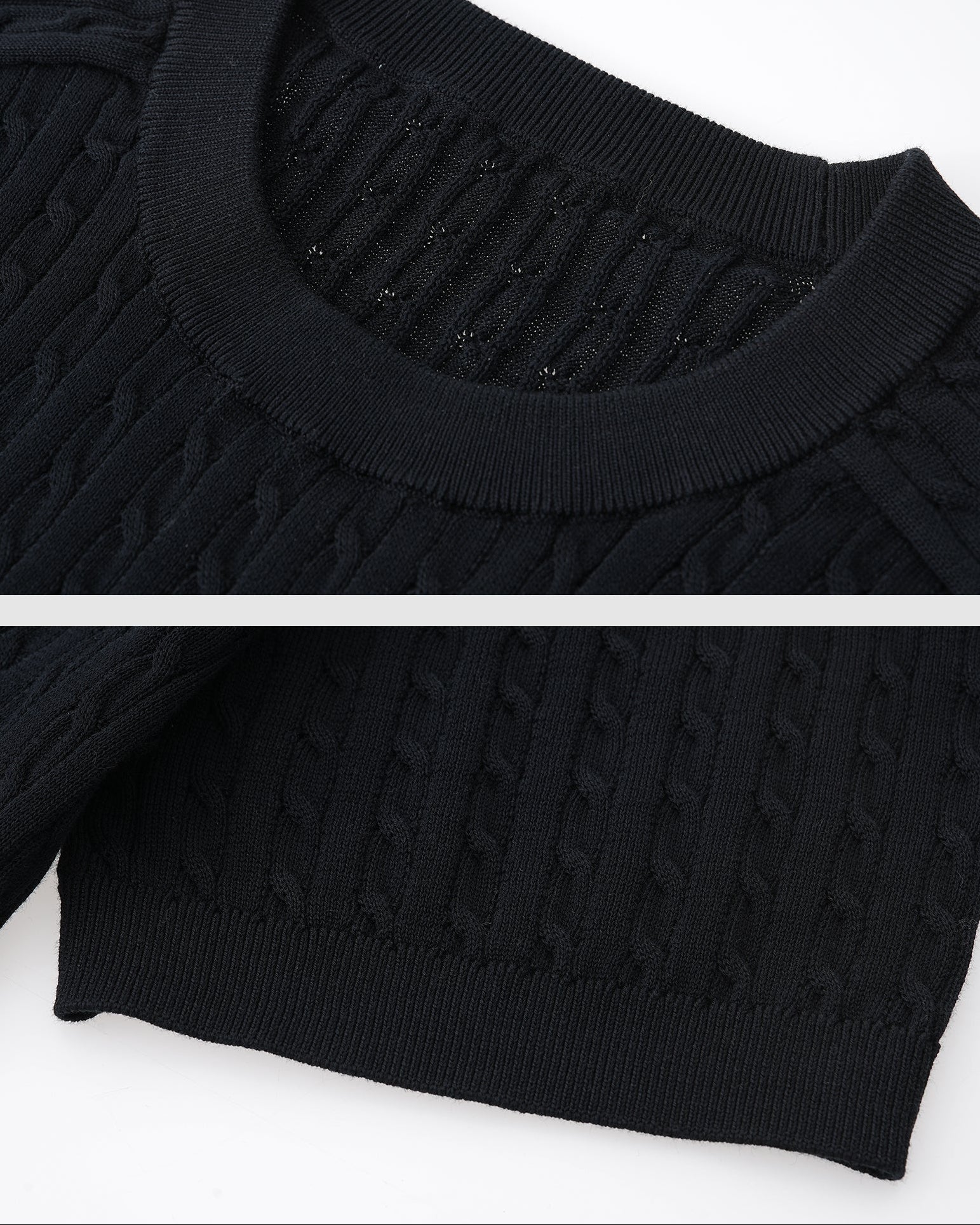 Cotton Knit T-Shirt