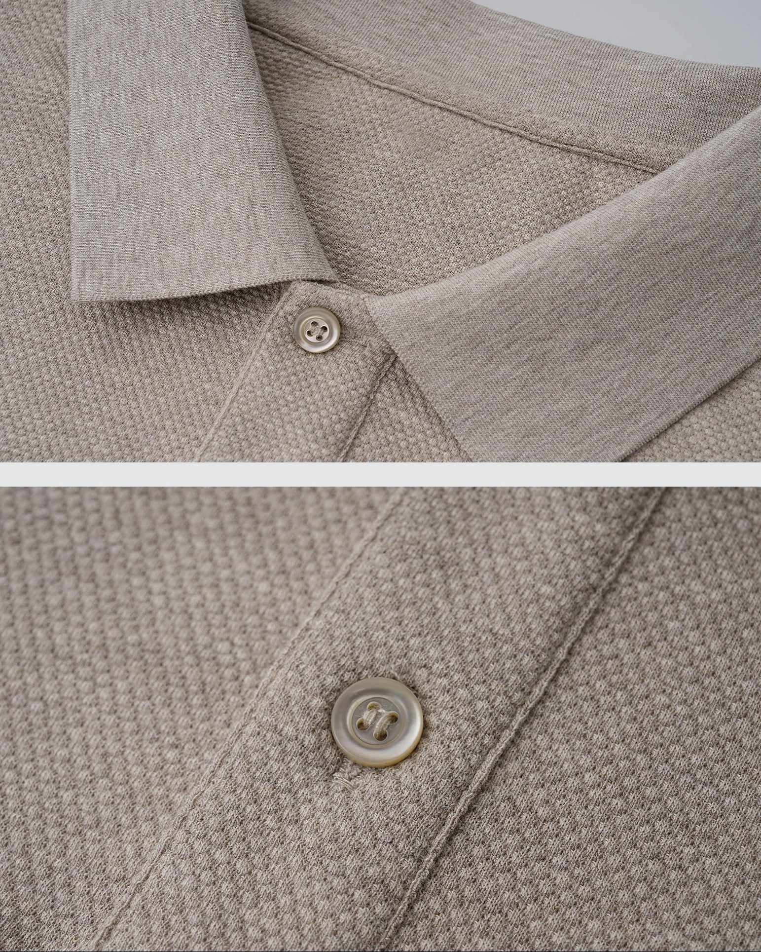 Double-Yarn Blend Polo