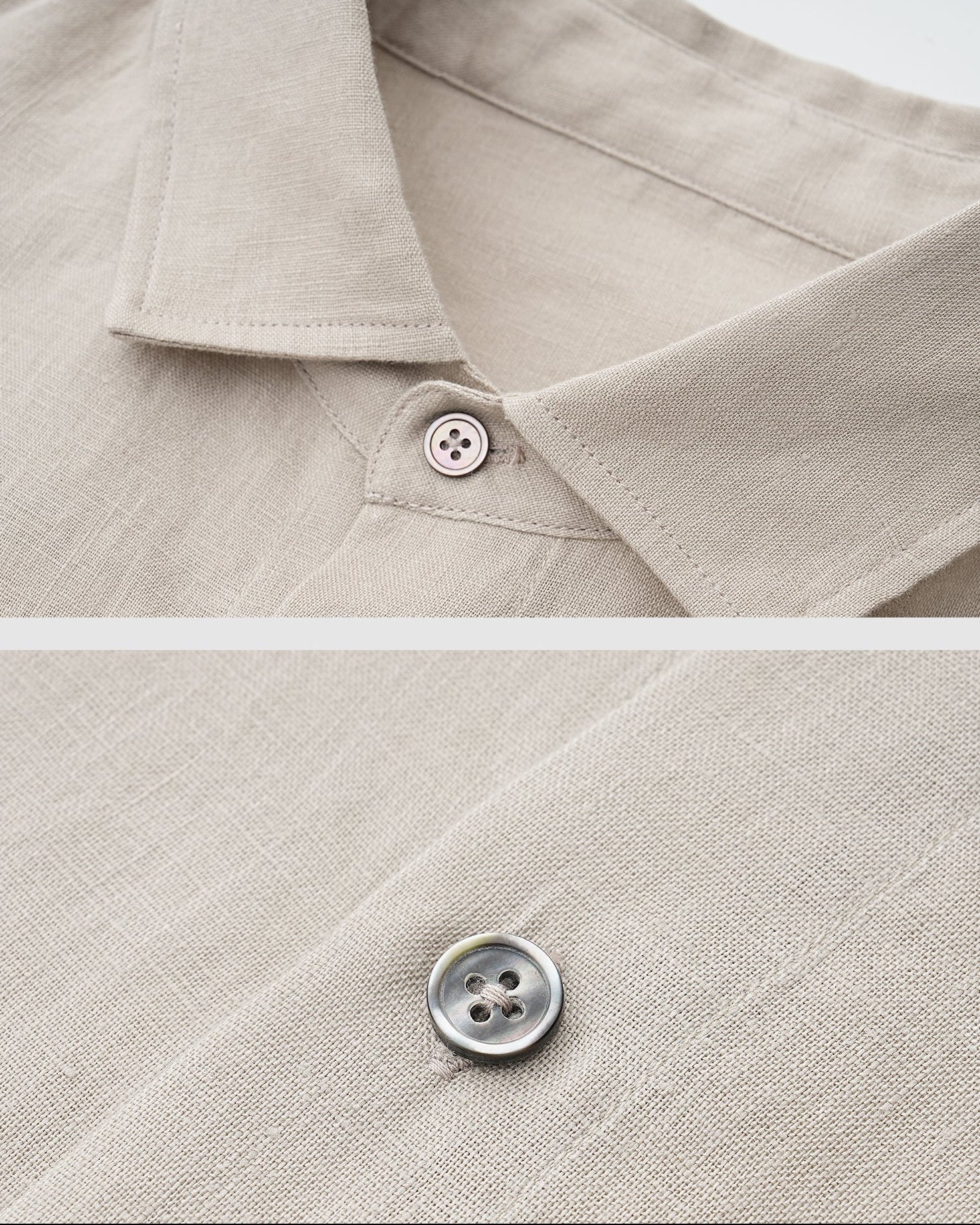 Linen Shell Button Shirt