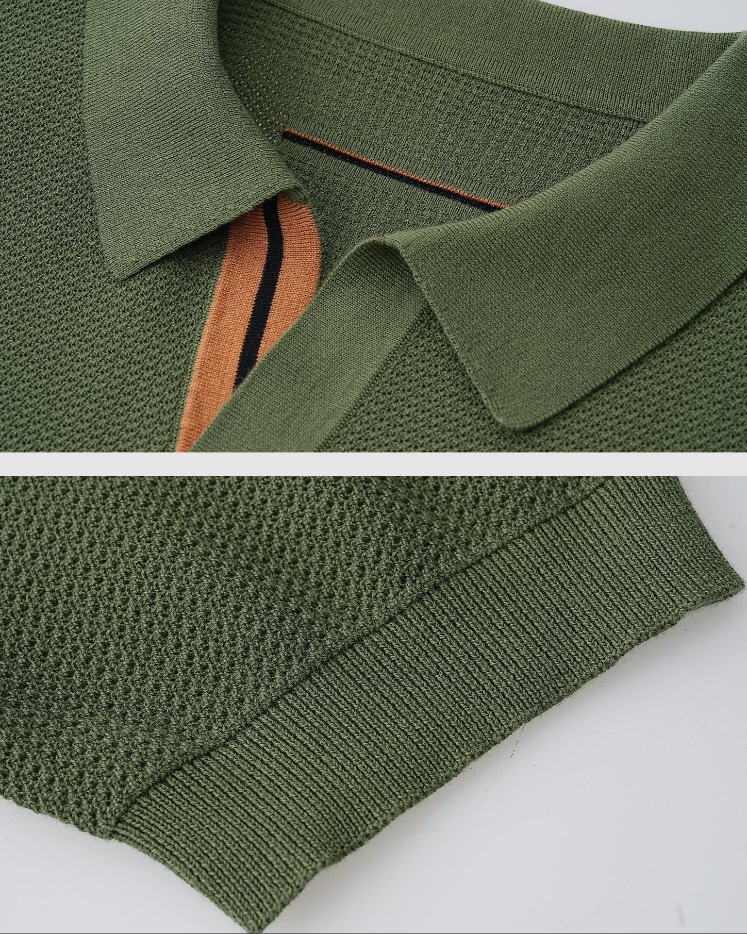 Combed Cotton Knit Polo