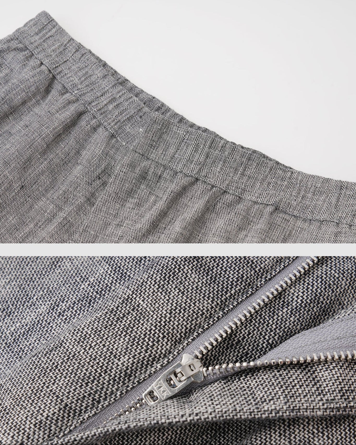 Textured Linen Pants