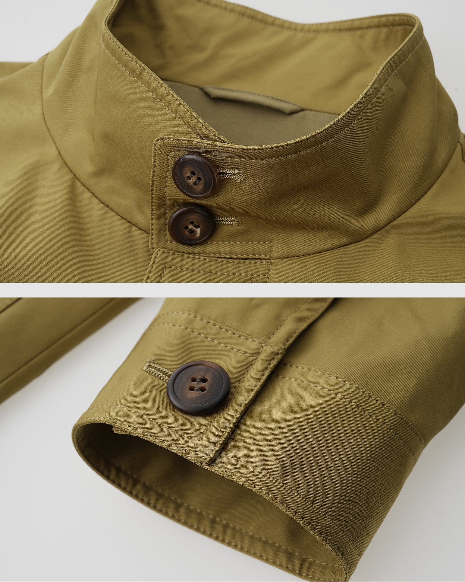 Relaxed Cotton Trench Coat