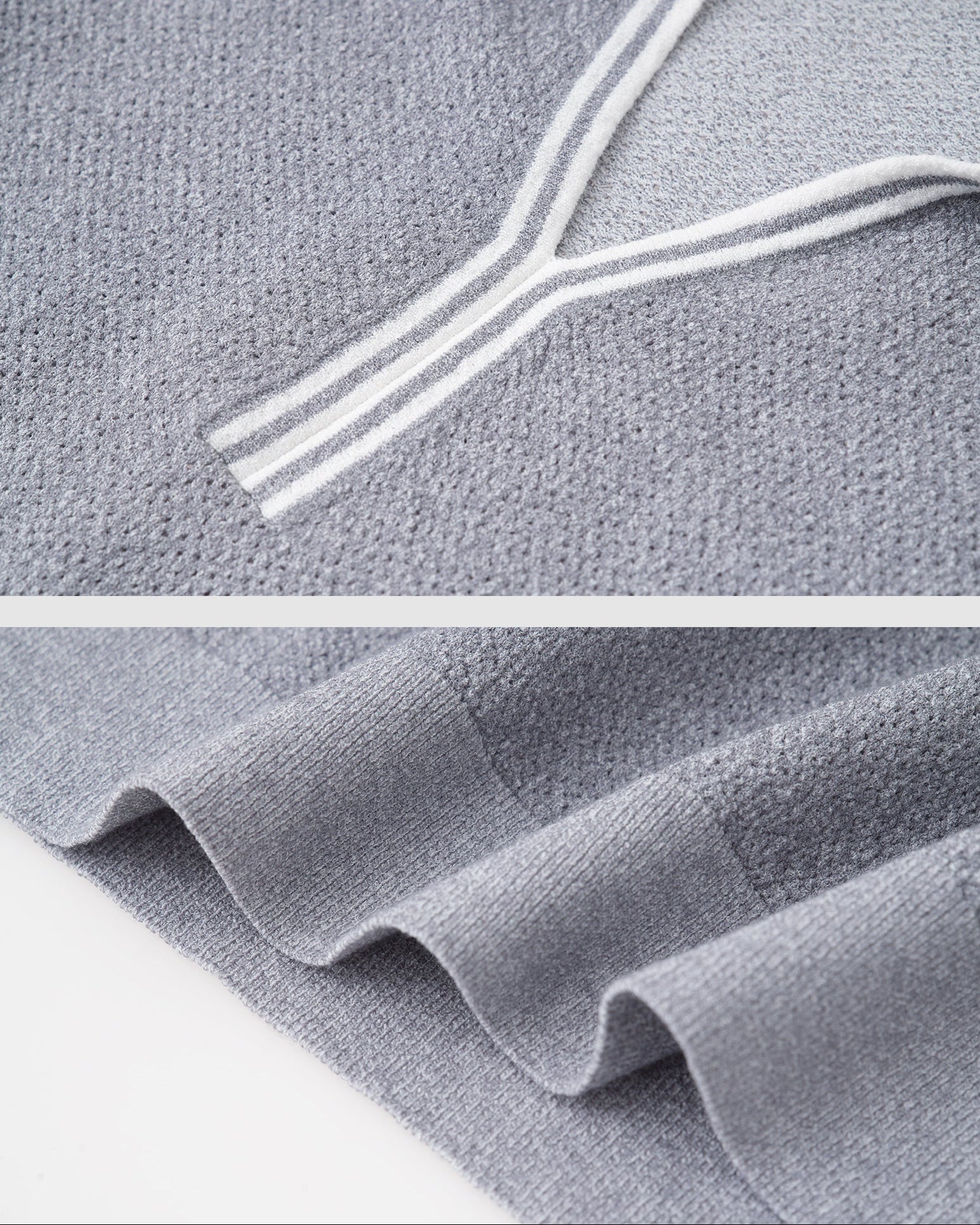 Textured Cotton Polo