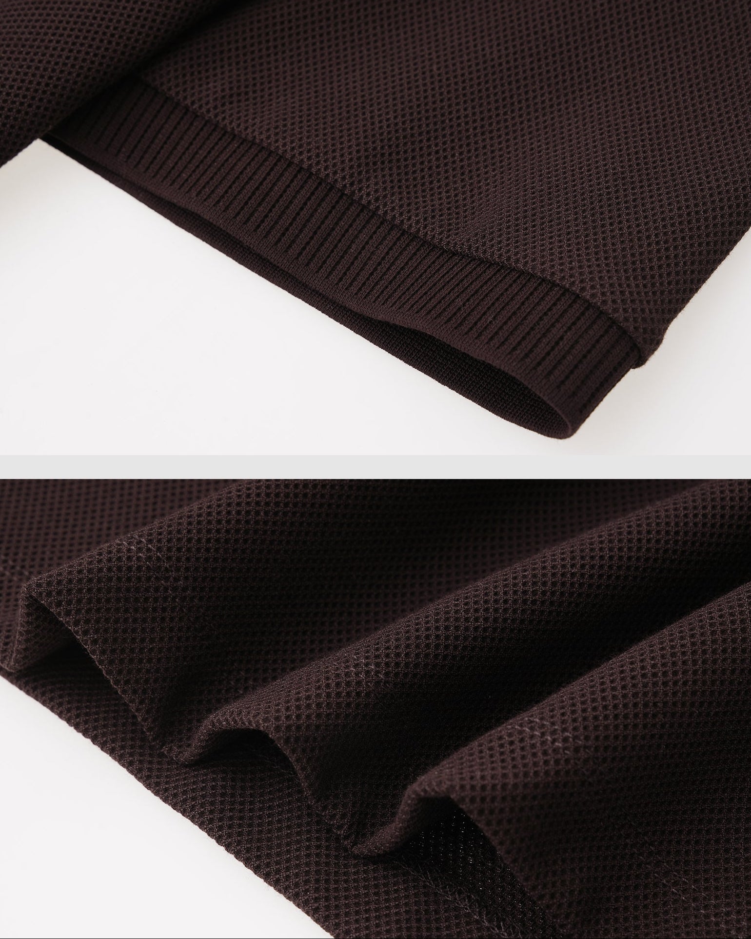 Slit Hem Cotton Polo